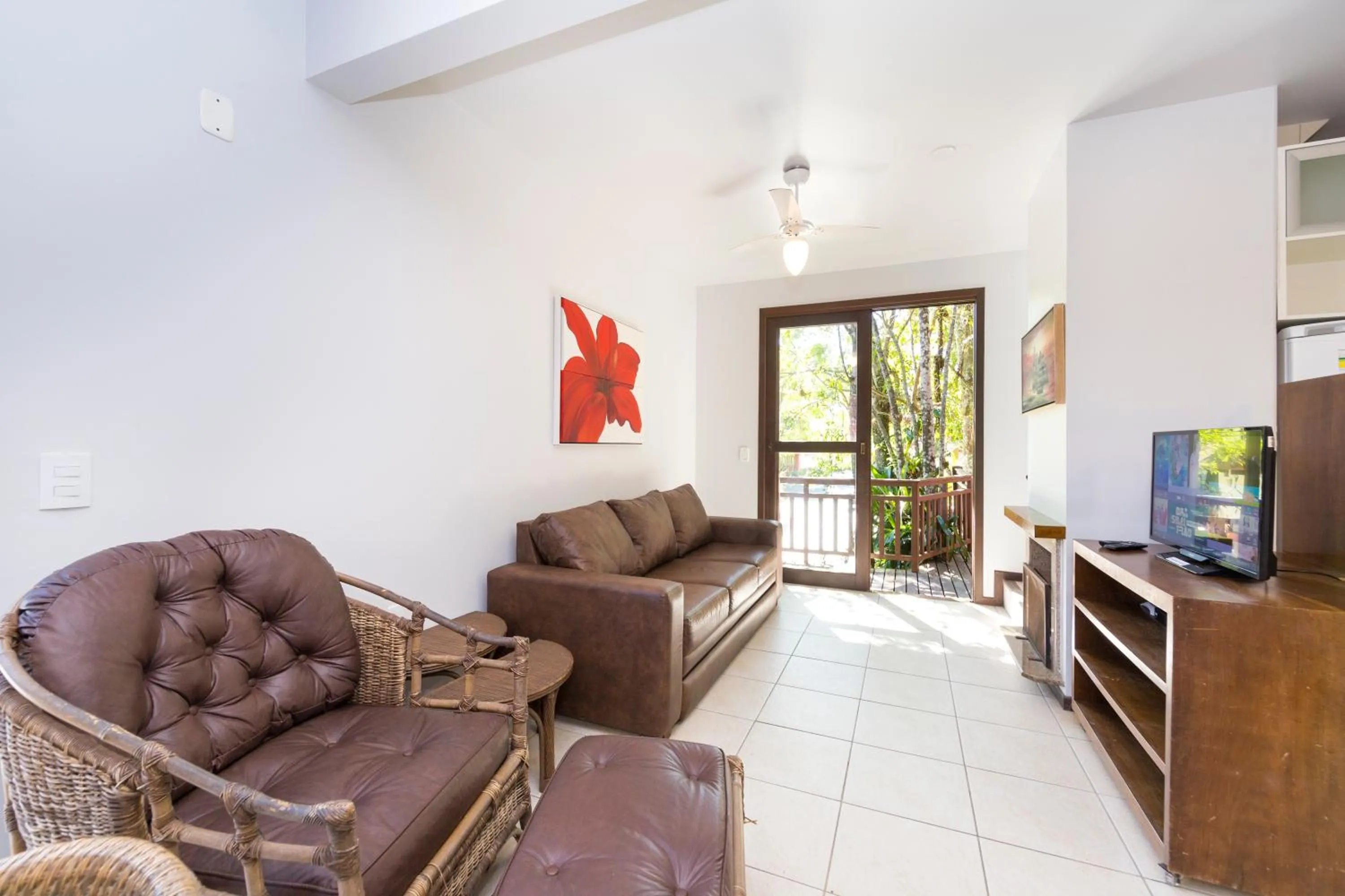 Living room in Dubai Bungalows Bombinhas