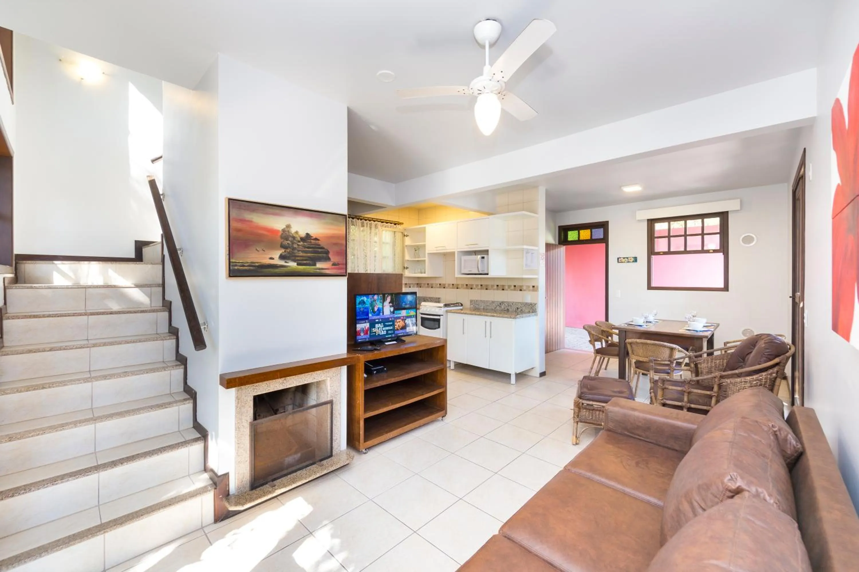 Living room in Dubai Bungalows Bombinhas