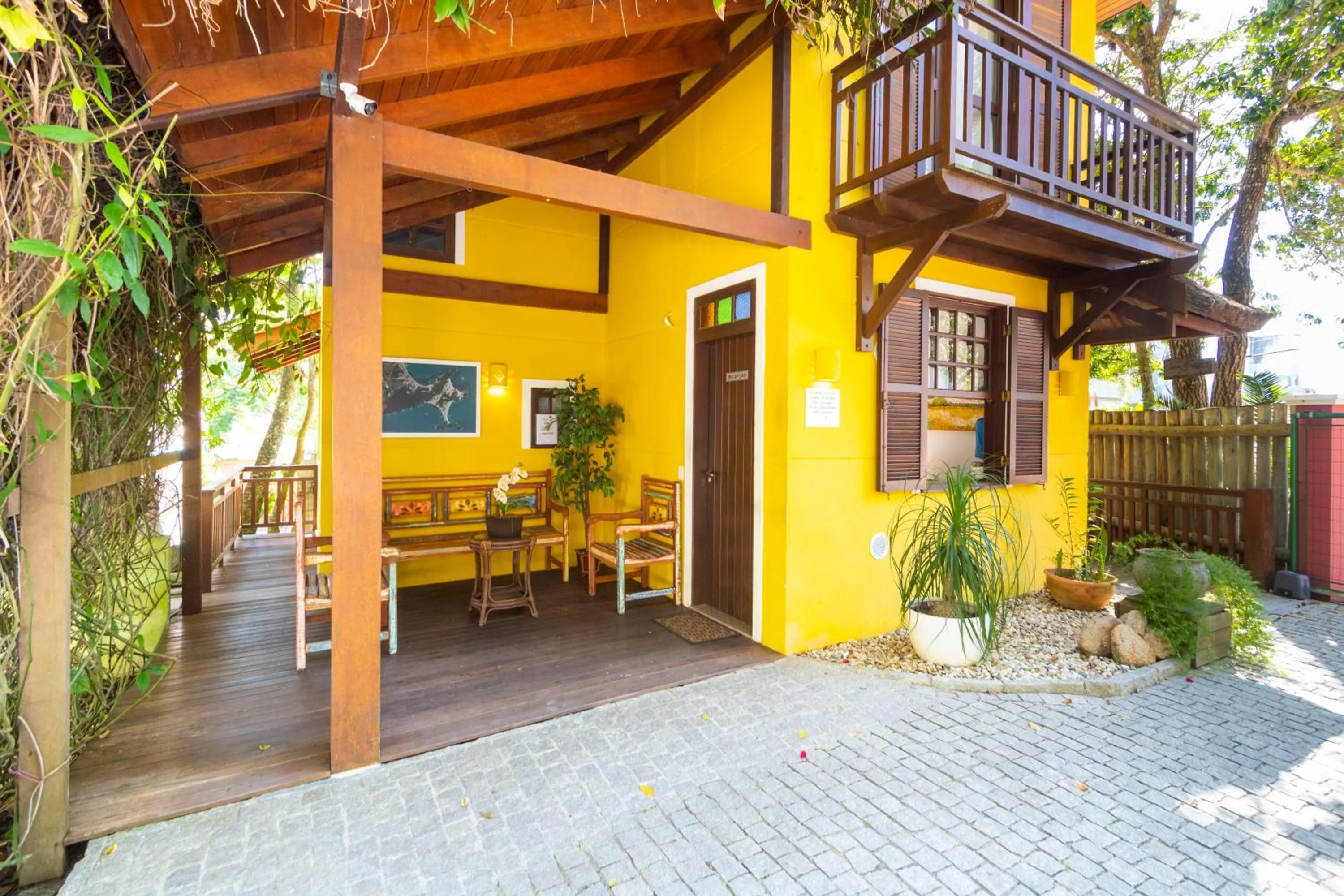 Lobby or reception in Dubai Bungalows Bombinhas