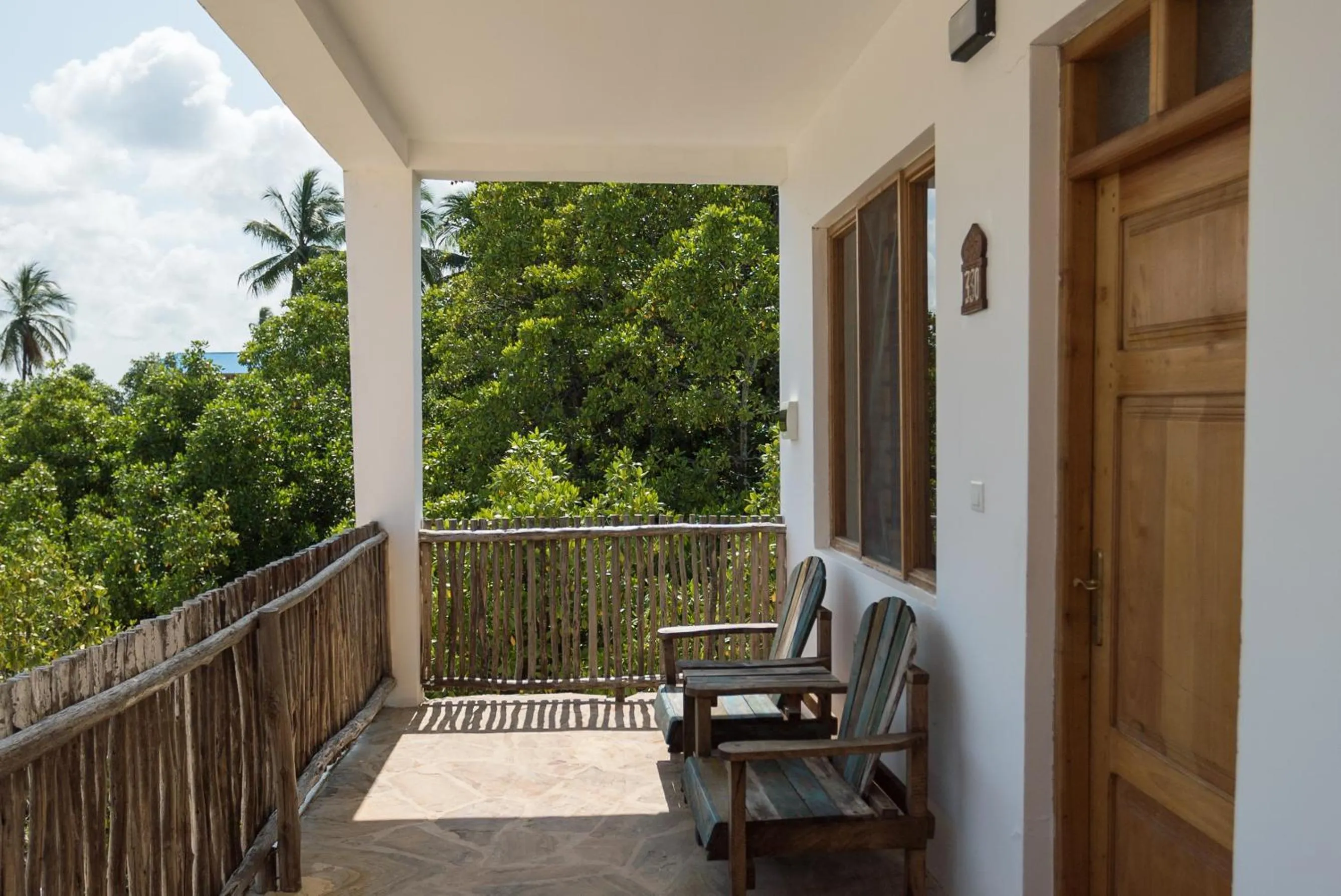 Balcony/Terrace in Reef & Beach Resort - Spa Jambiani