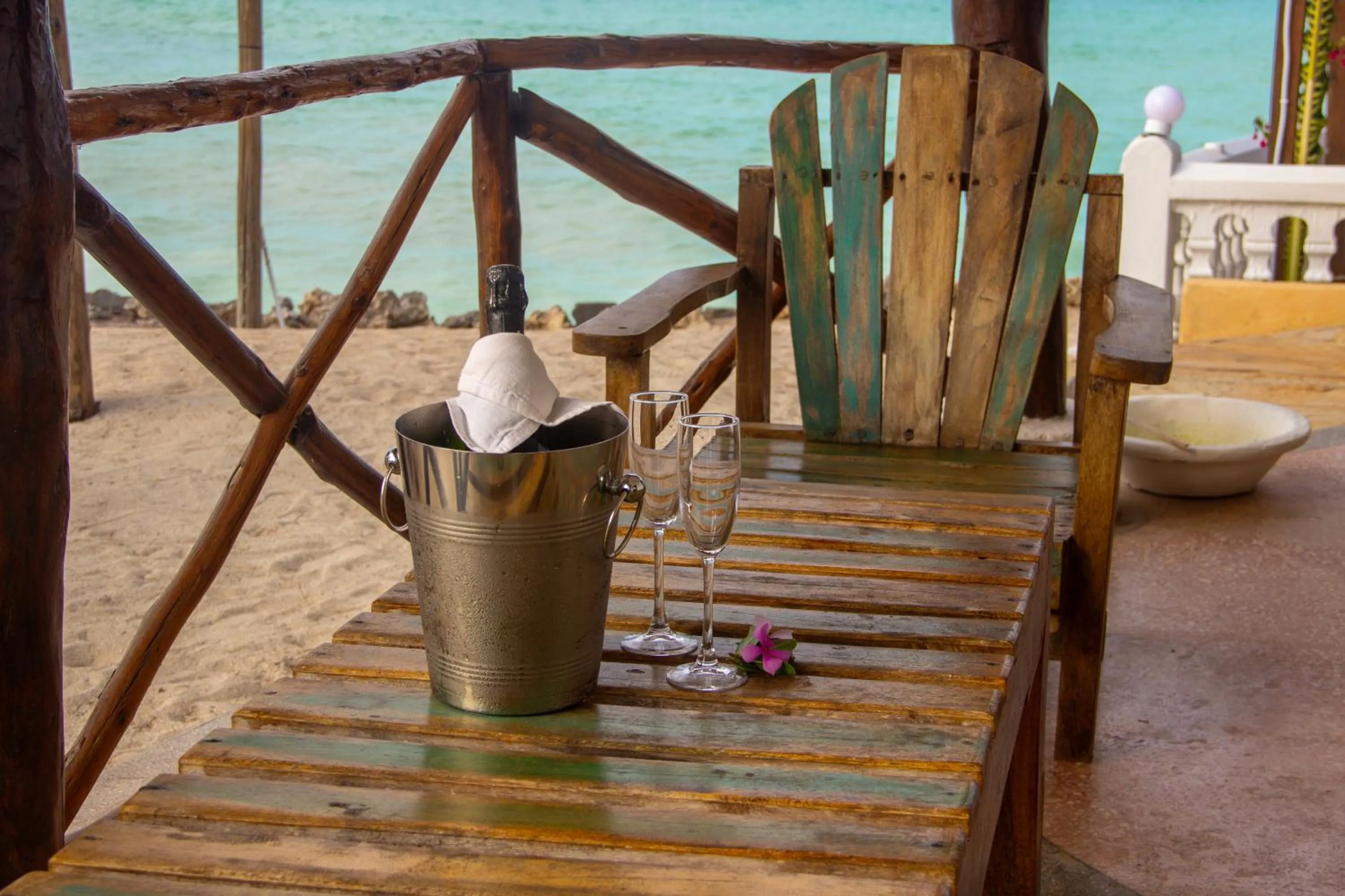 Balcony/Terrace in Reef & Beach Resort - Spa Jambiani