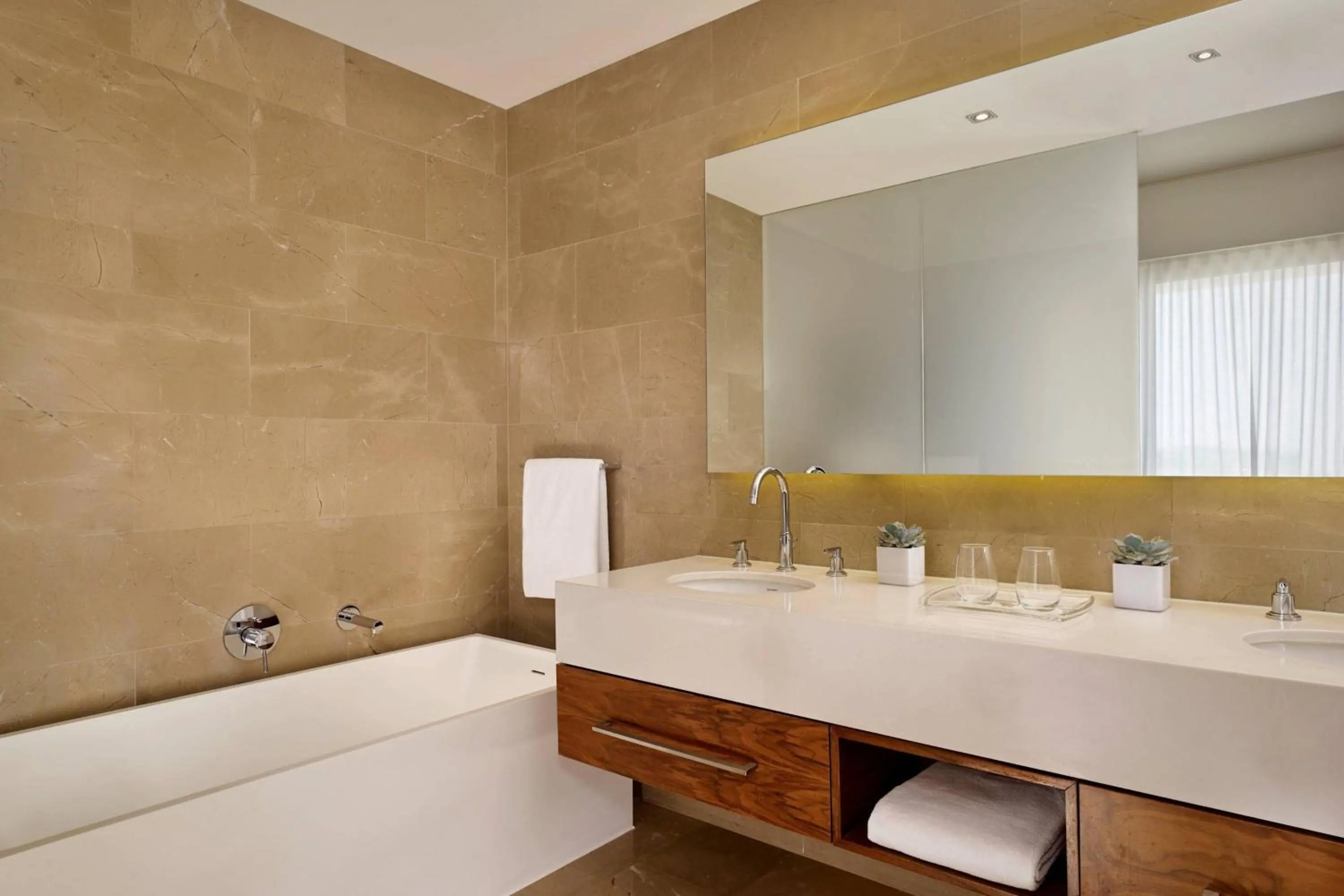 Bathroom in The Ritz-Carlton, Herzliya