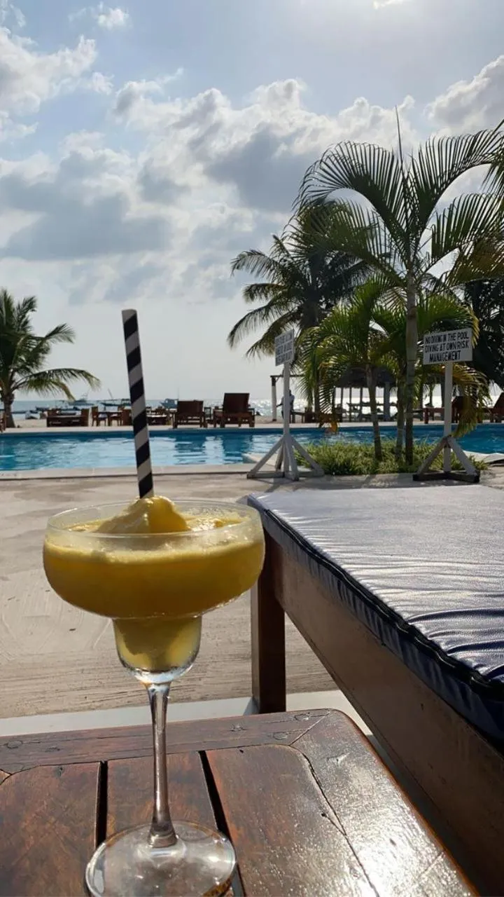 Drinks in Sunset Kendwa Beach Hotel