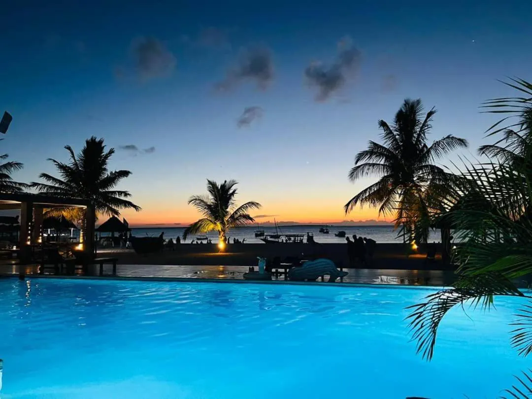 Pool view in Sunset Kendwa Beach Hotel