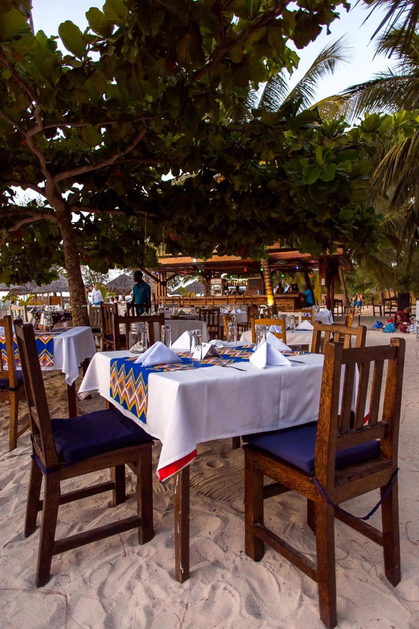 Restaurant/places to eat in Sunset Kendwa Beach Hotel
