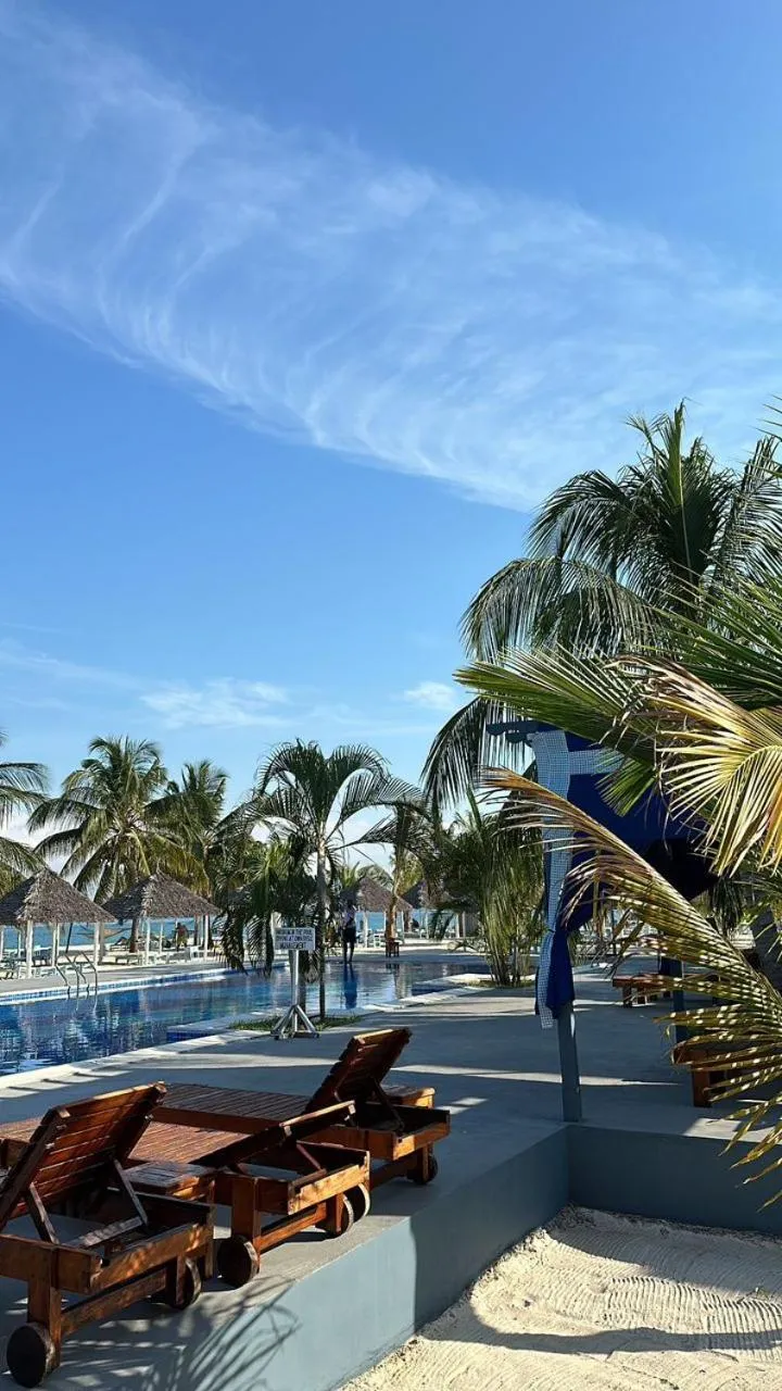 Pool view in Sunset Kendwa Beach Hotel