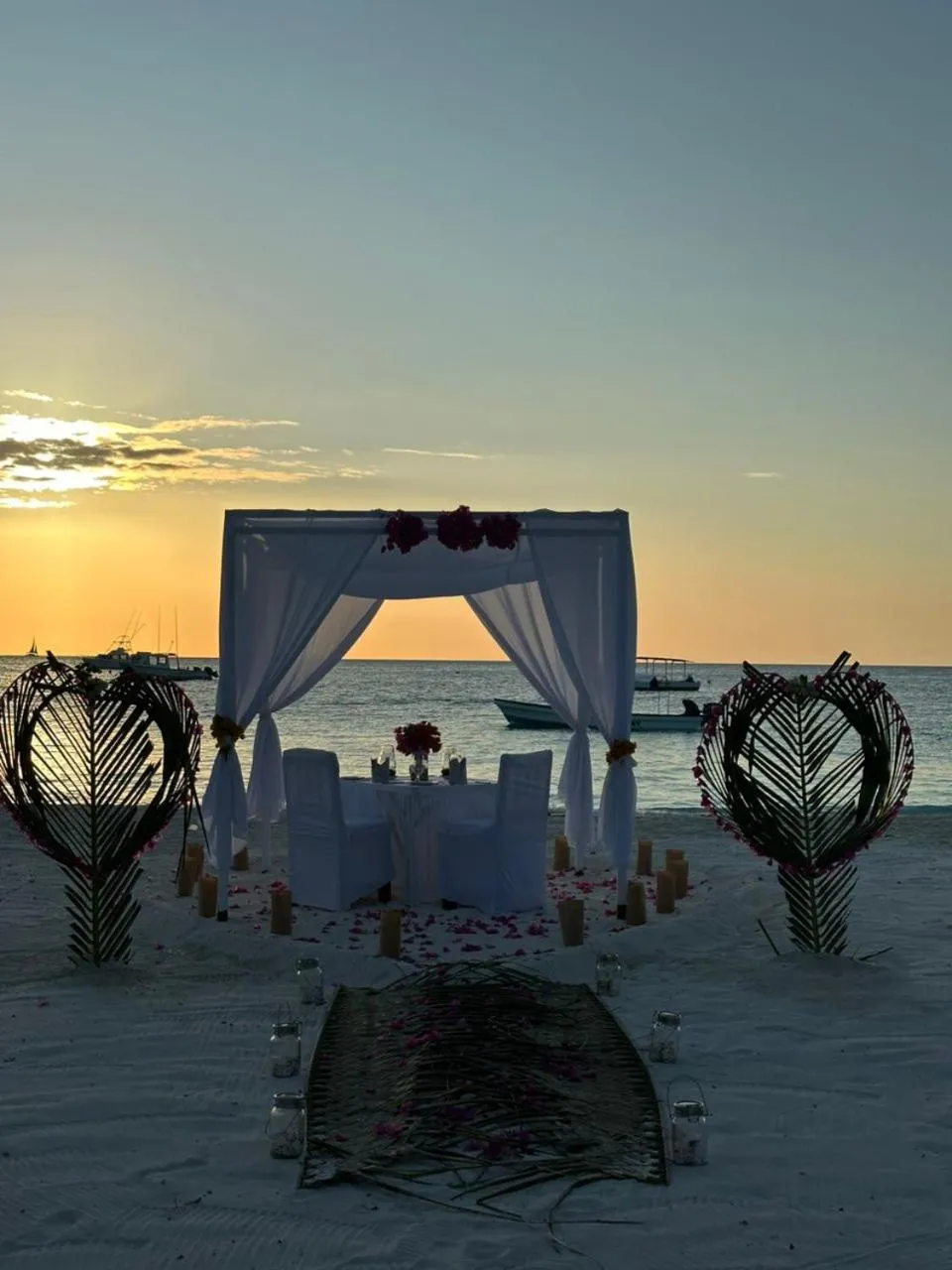 Beach in Sunset Kendwa Beach Hotel