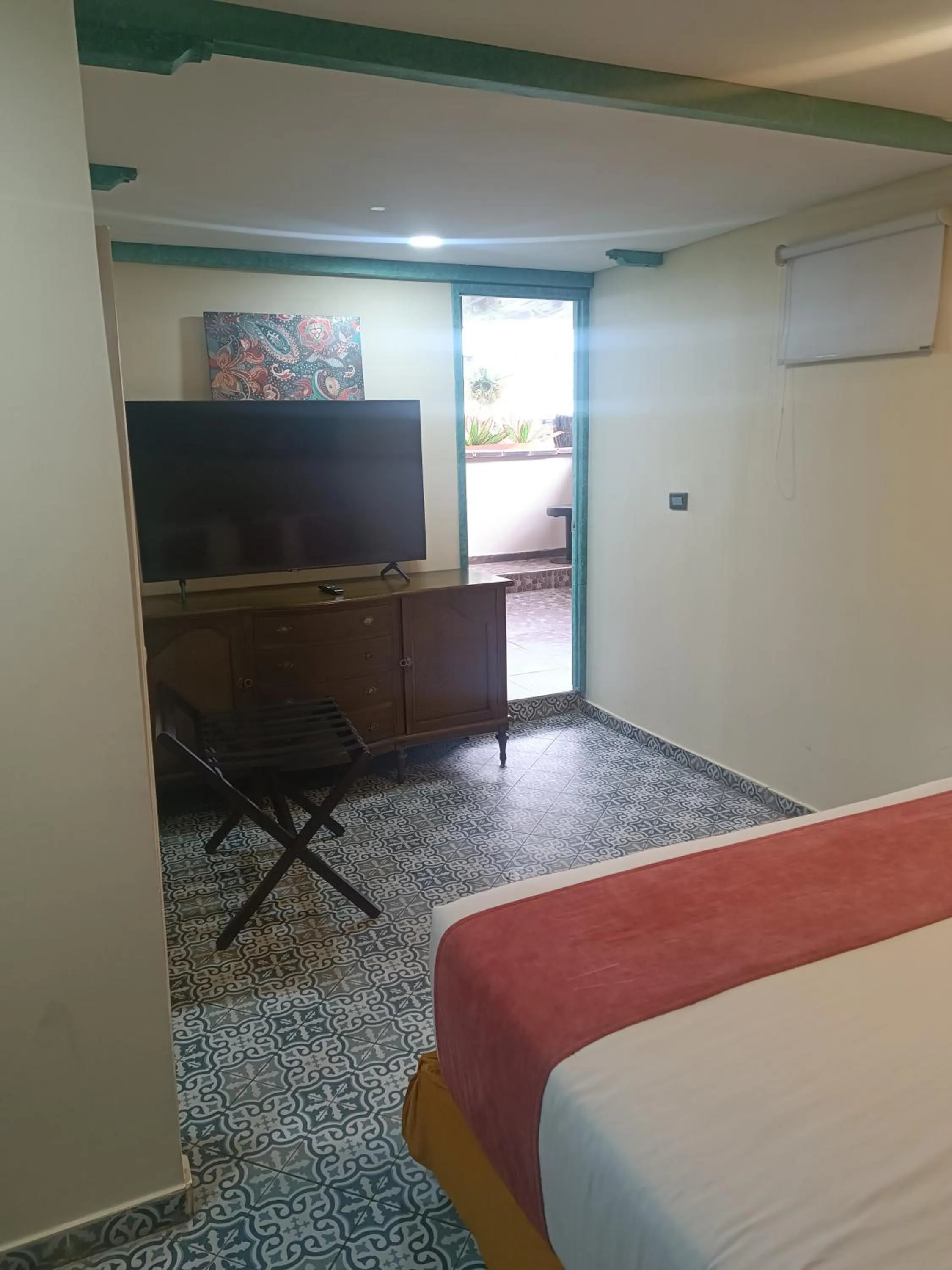 Bed in Hotel Casa Antigua