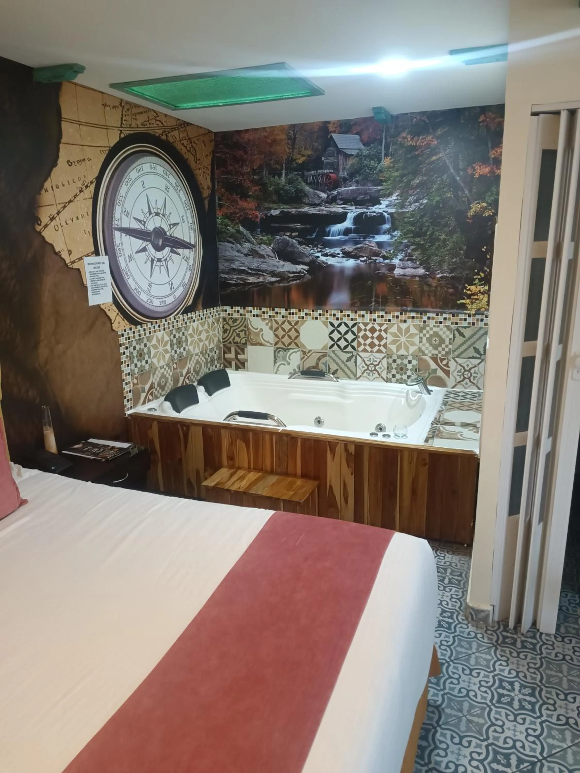 Bed in Hotel Casa Antigua