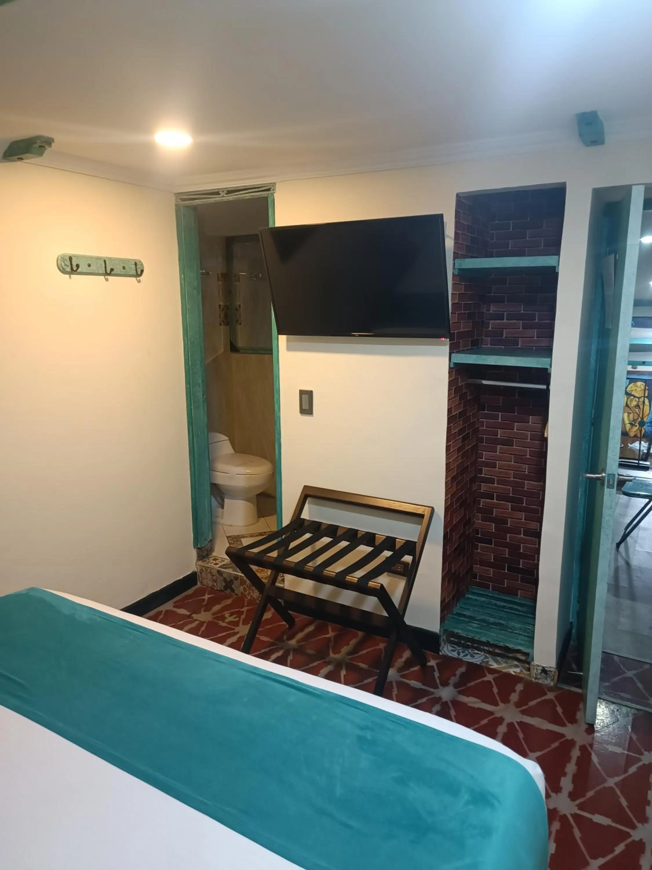 Bed in Hotel Casa Antigua