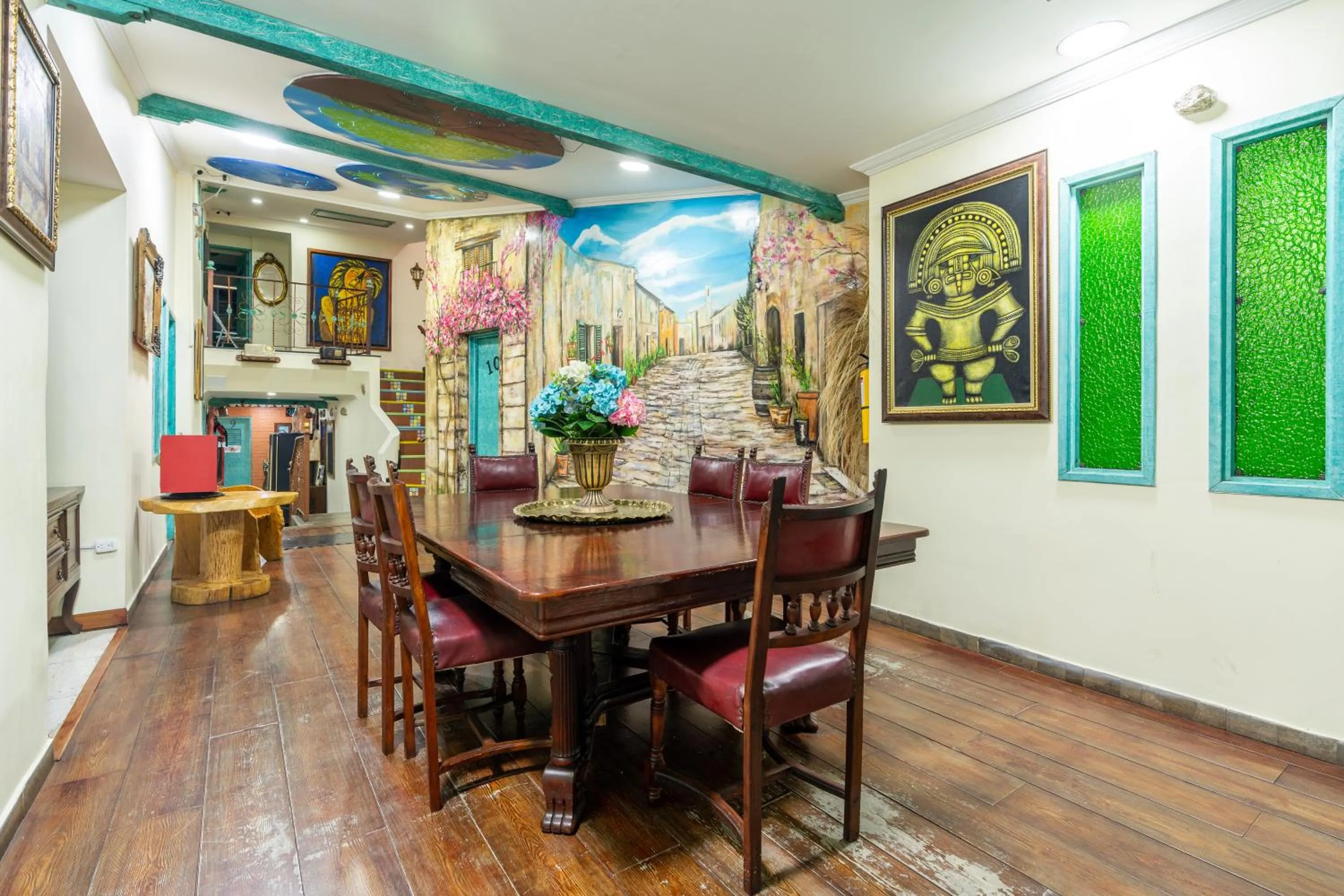 Decorative detail in Hotel Casa Antigua