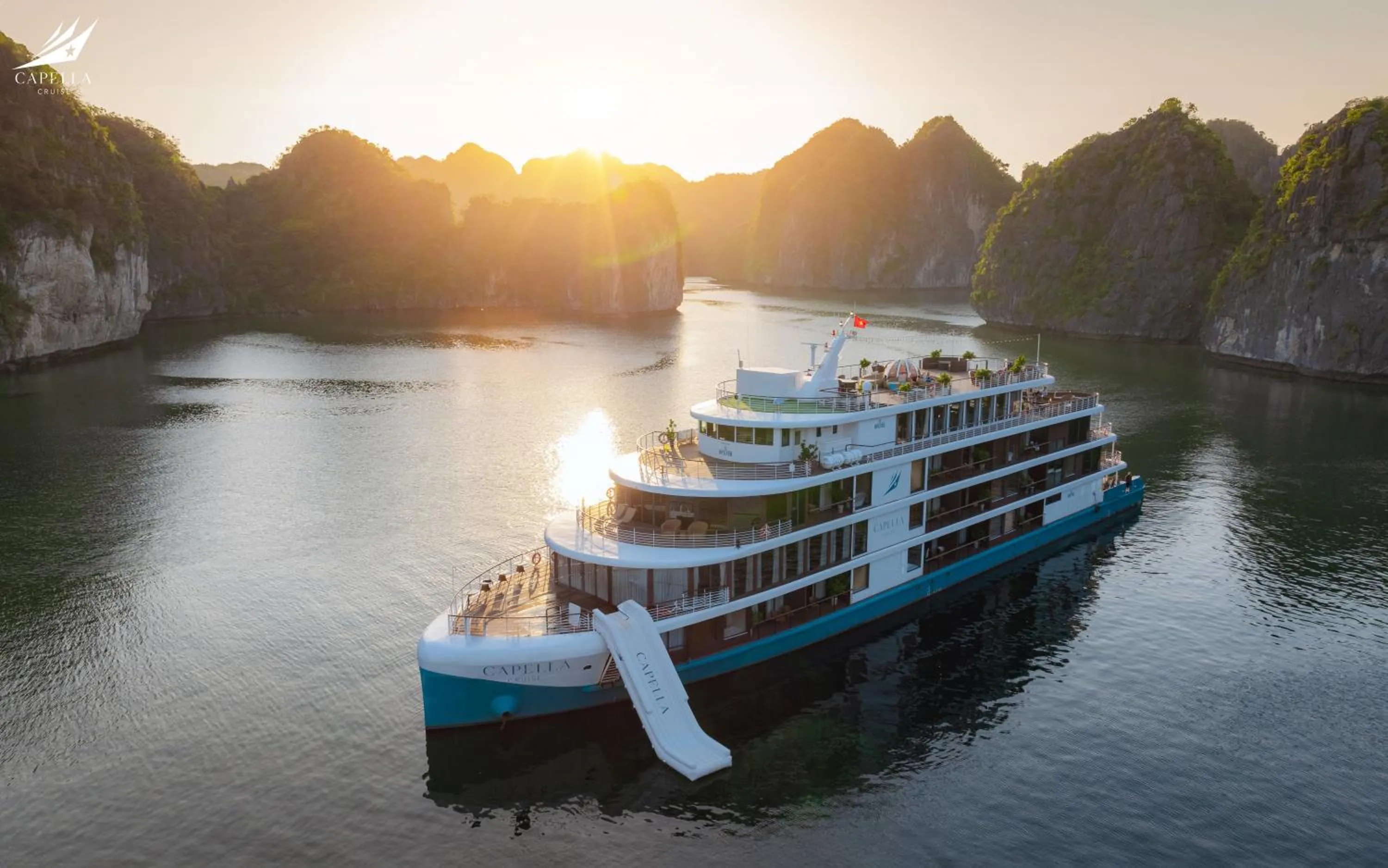 Property building in Halong Capella Cruise - Member of Lyra cruise collection