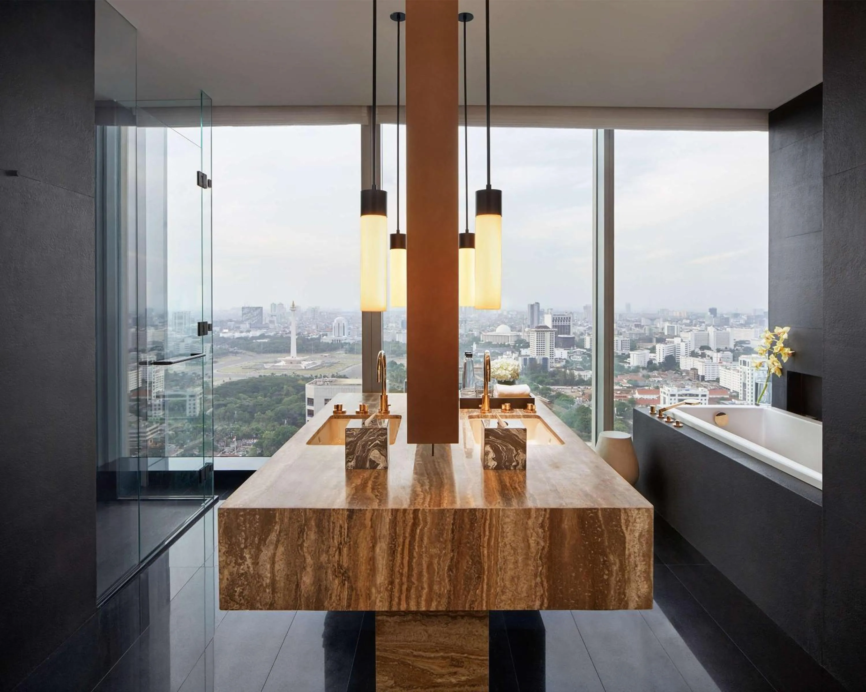 Bathroom in Park Hyatt Jakarta