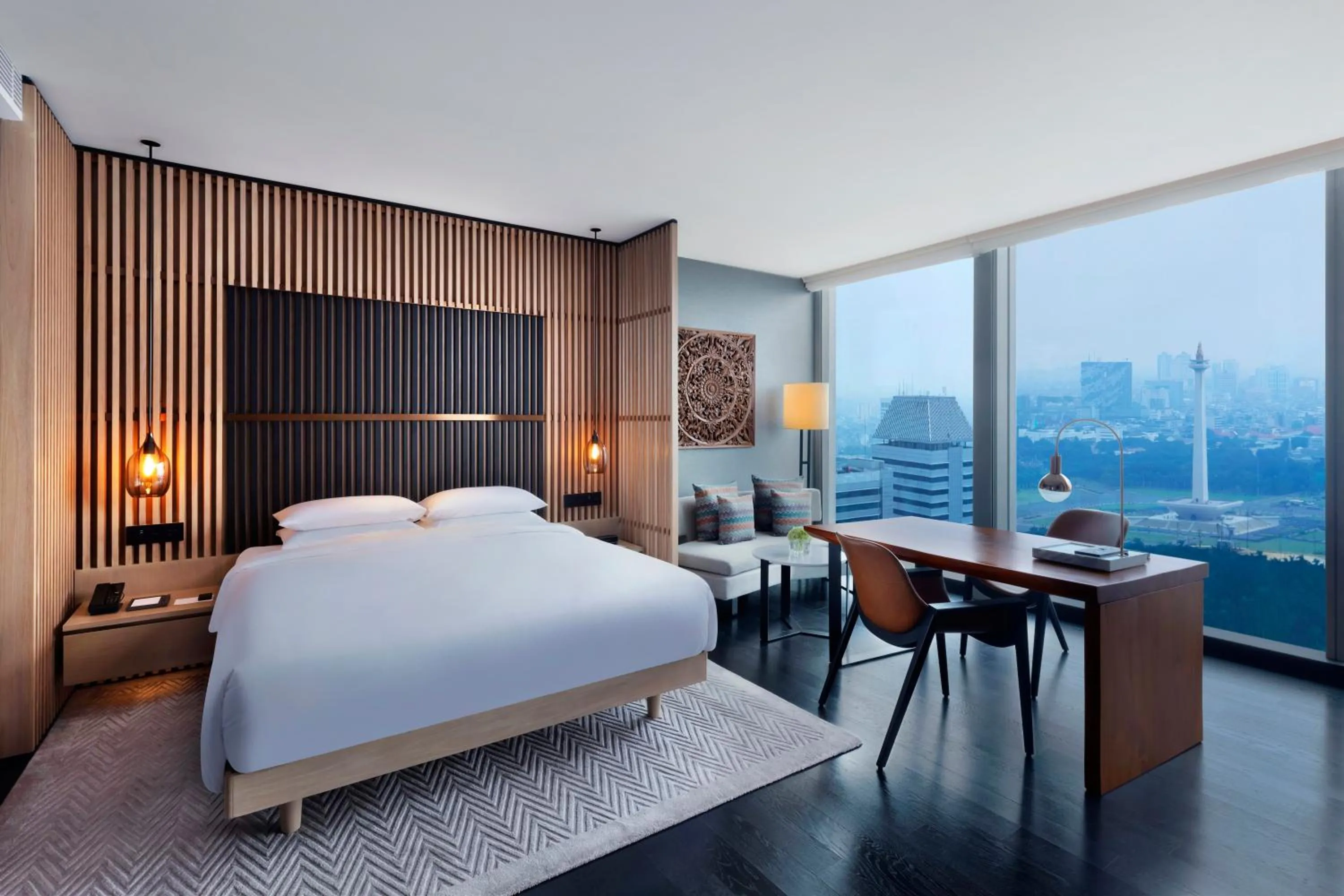 Bedroom, Bed in Park Hyatt Jakarta