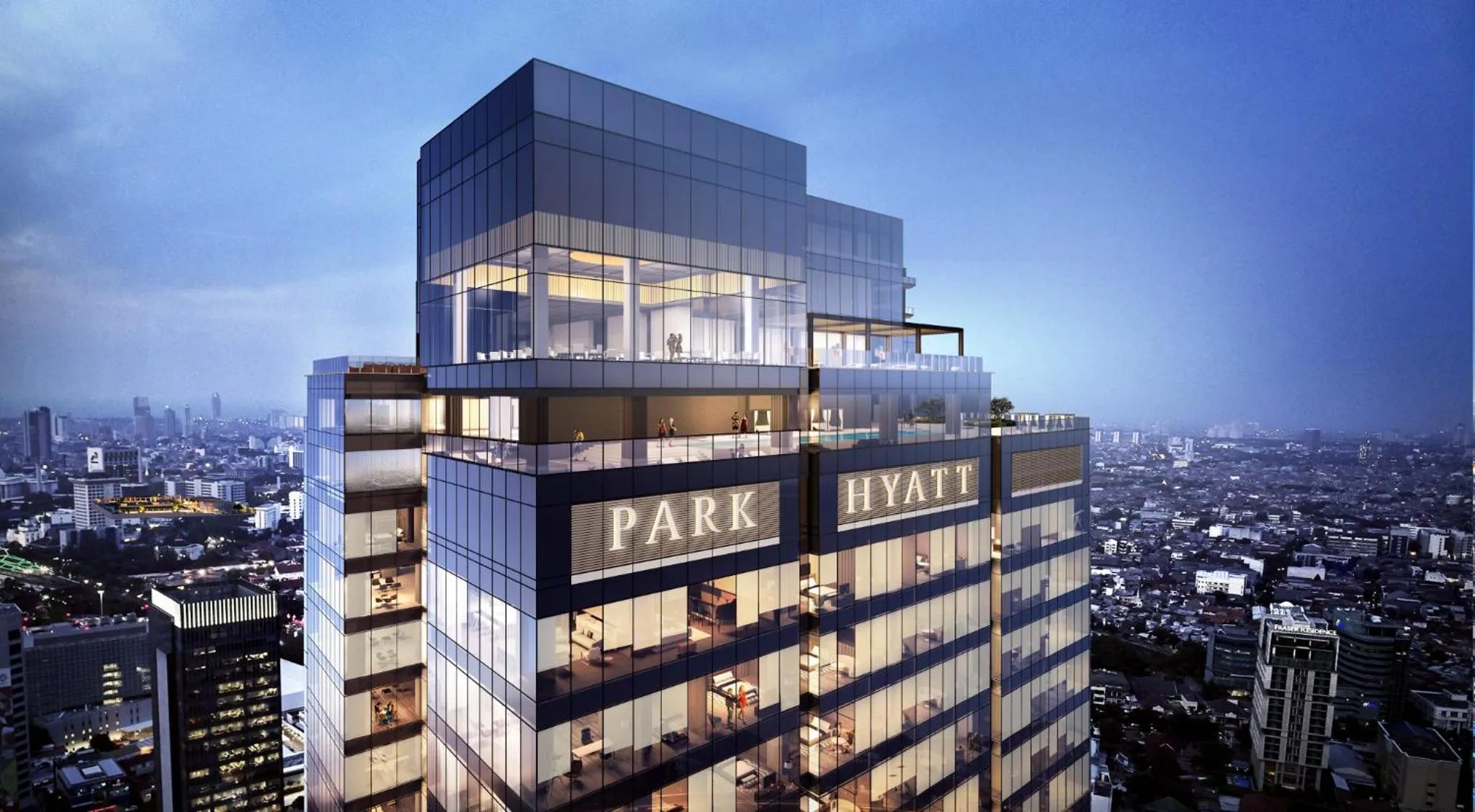 Property building in Park Hyatt Jakarta