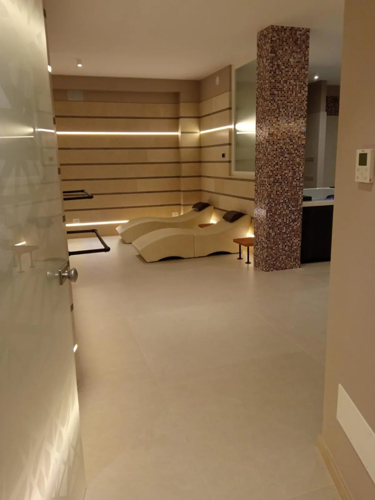 Sauna in B&B "Corte Mopps" Grottaglie città della ceramica - SPA Elysium