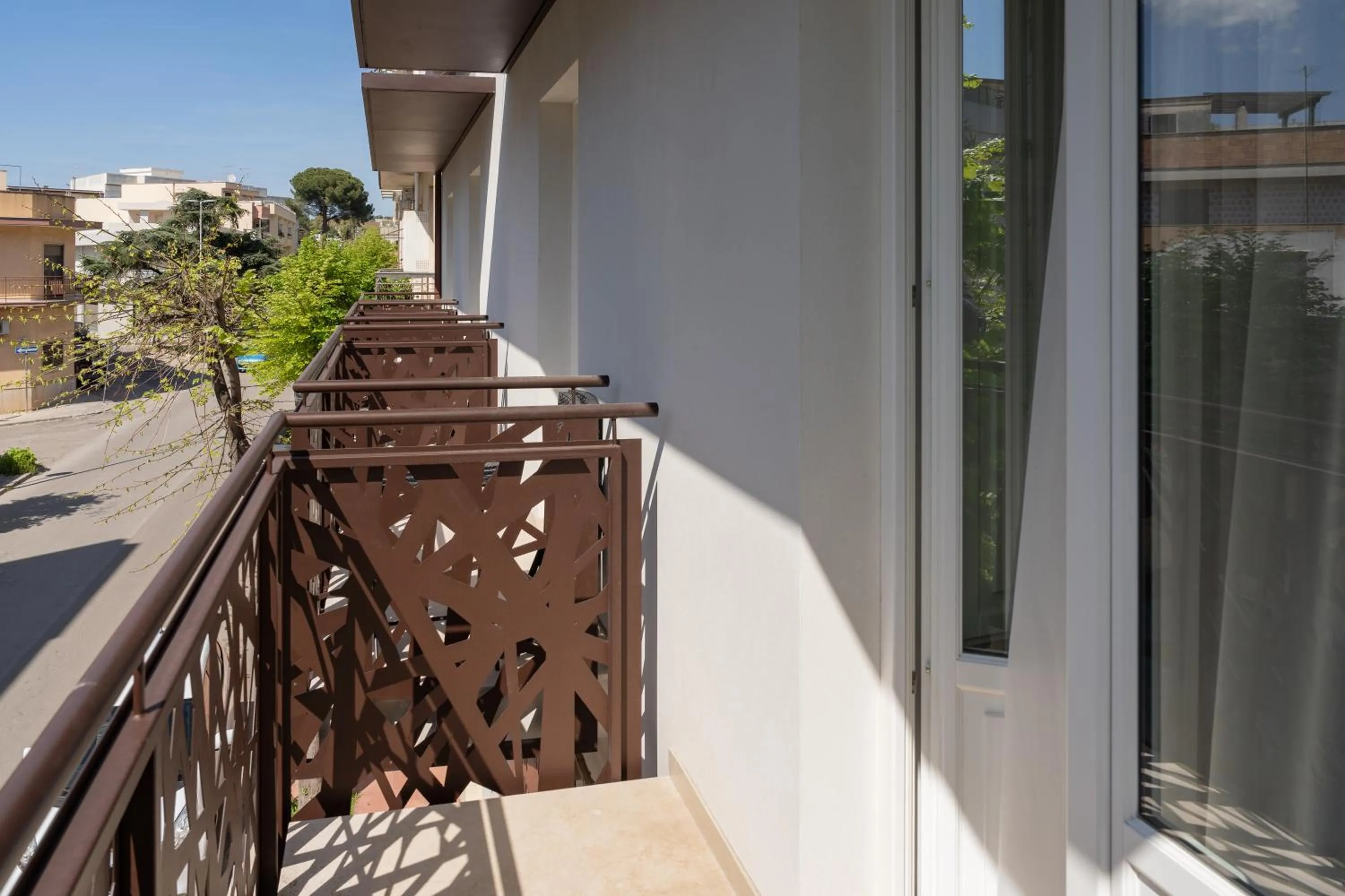 Balcony/Terrace in B&B "Corte Mopps" Grottaglie città della ceramica - SPA Elysium
