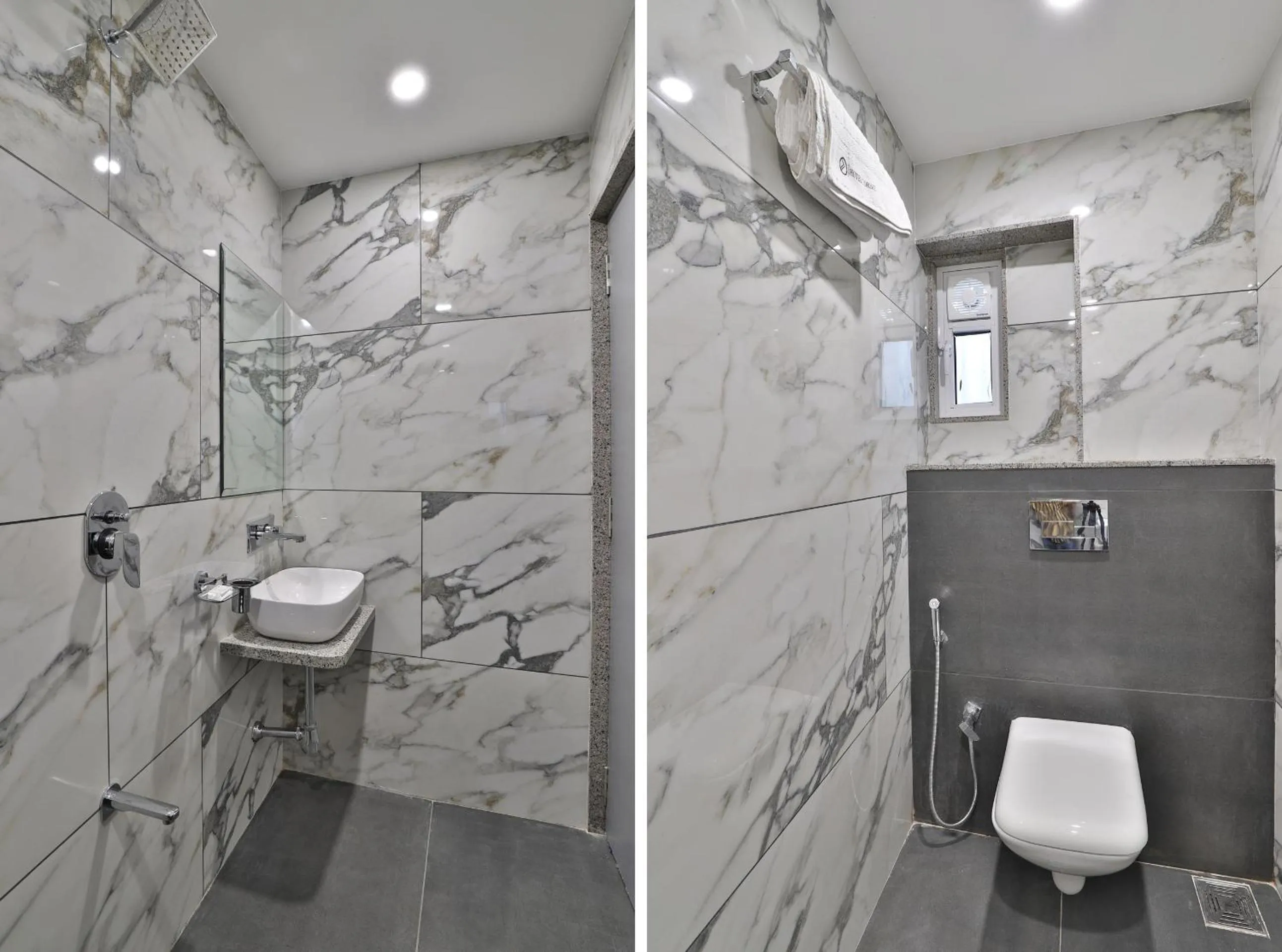 Bathroom in 7 Orbit Hotel, Surat