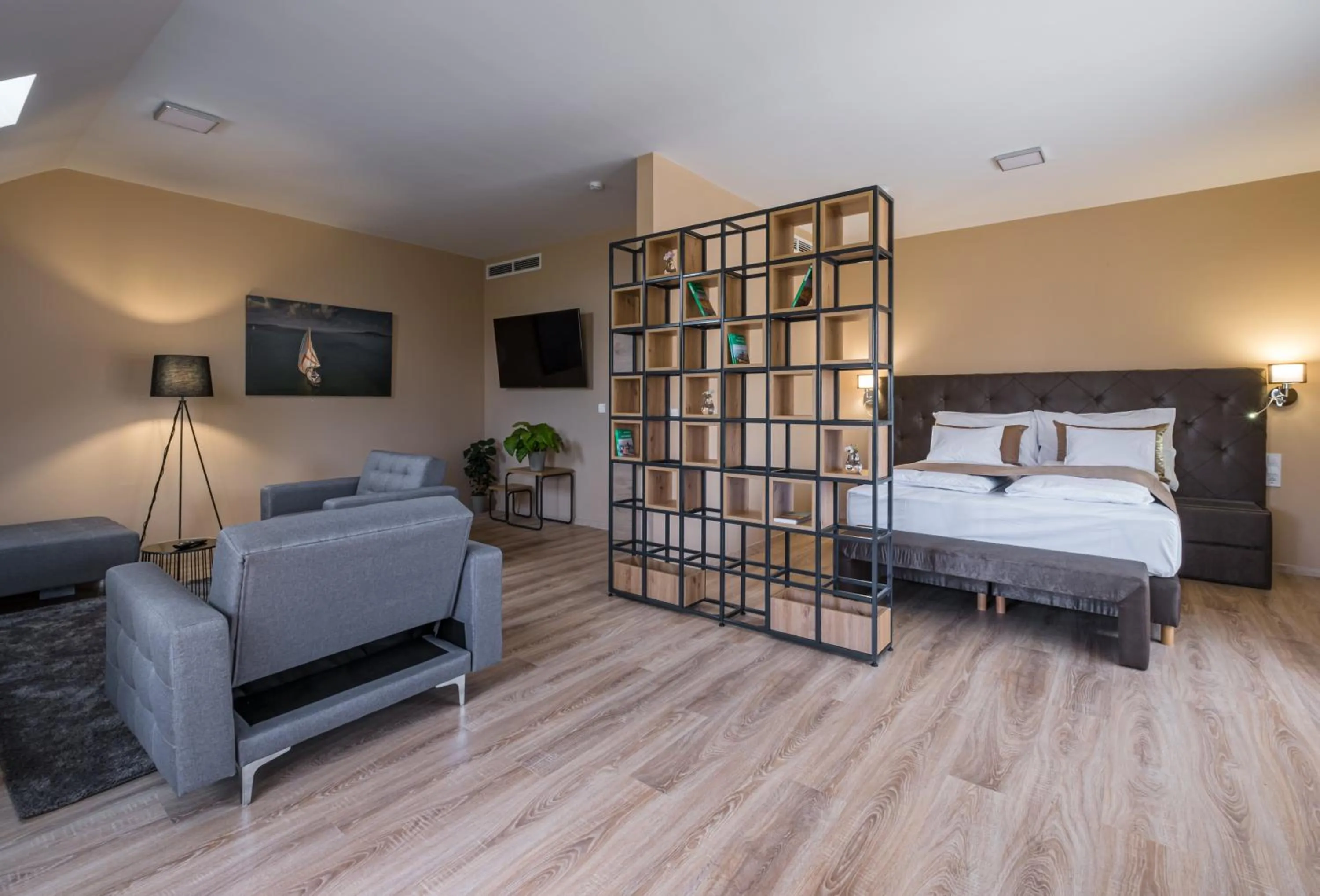 Bed in Kistücsök Food & Room