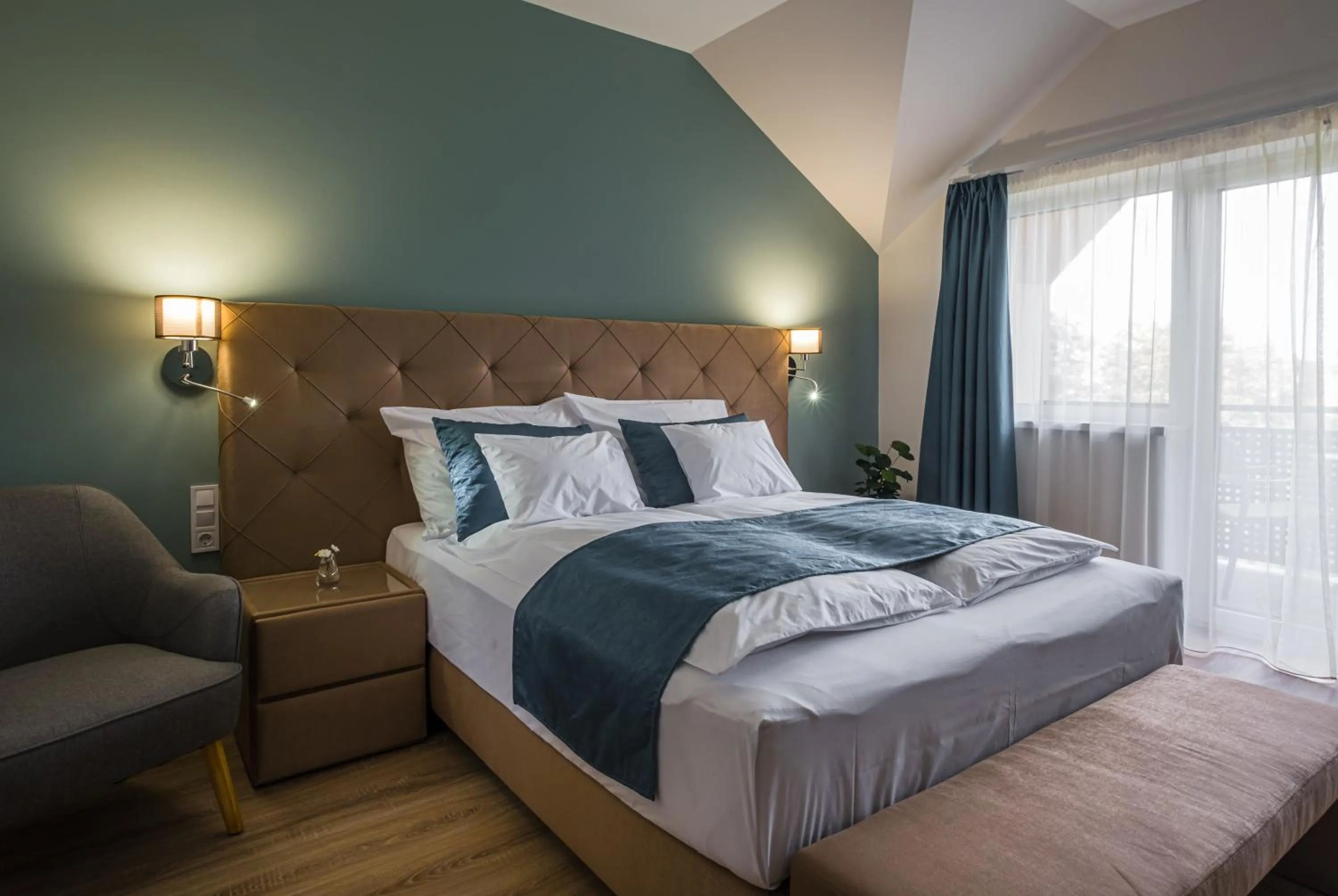 Bed in Kistücsök Food & Room