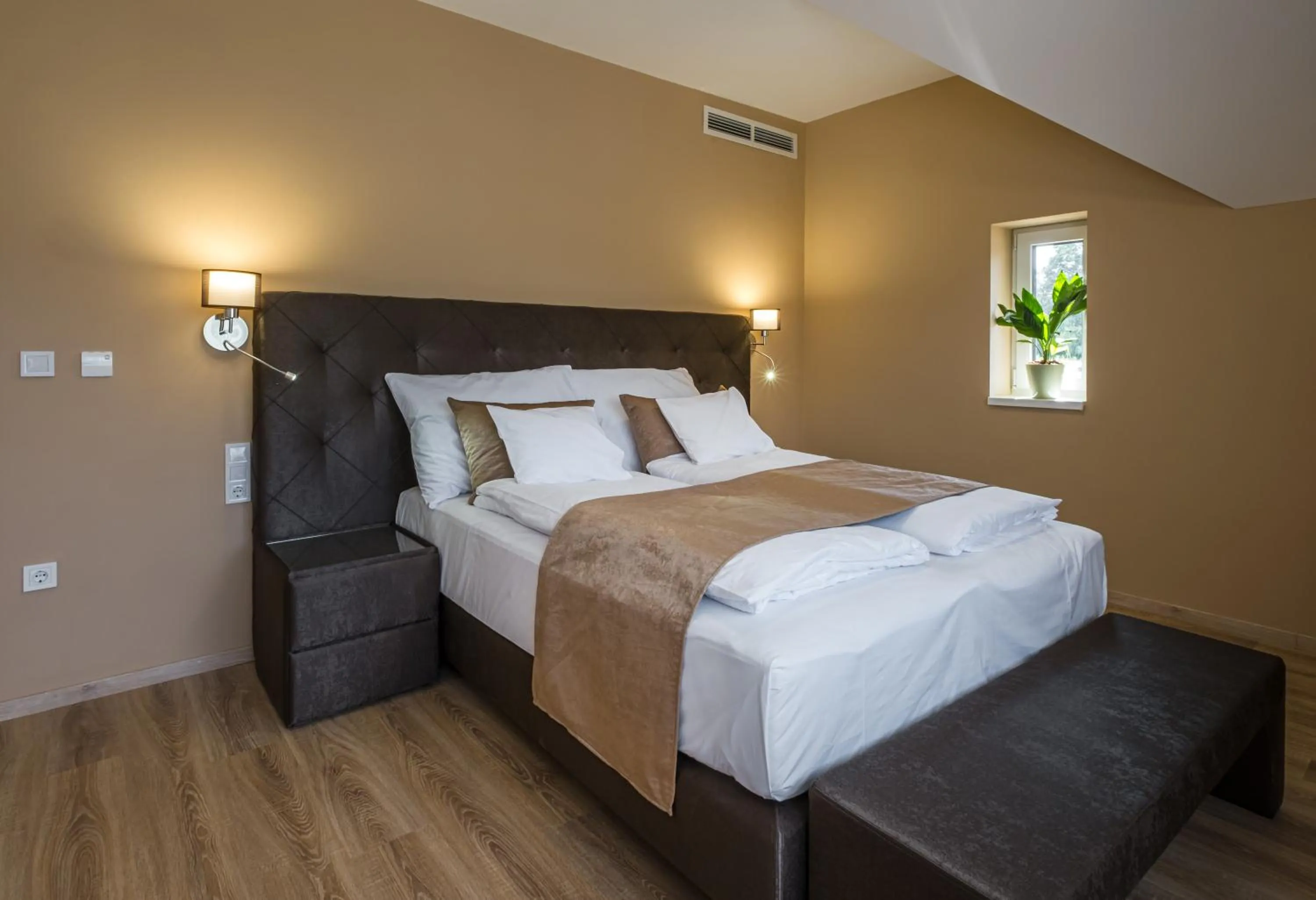 Bed in Kistücsök Food & Room