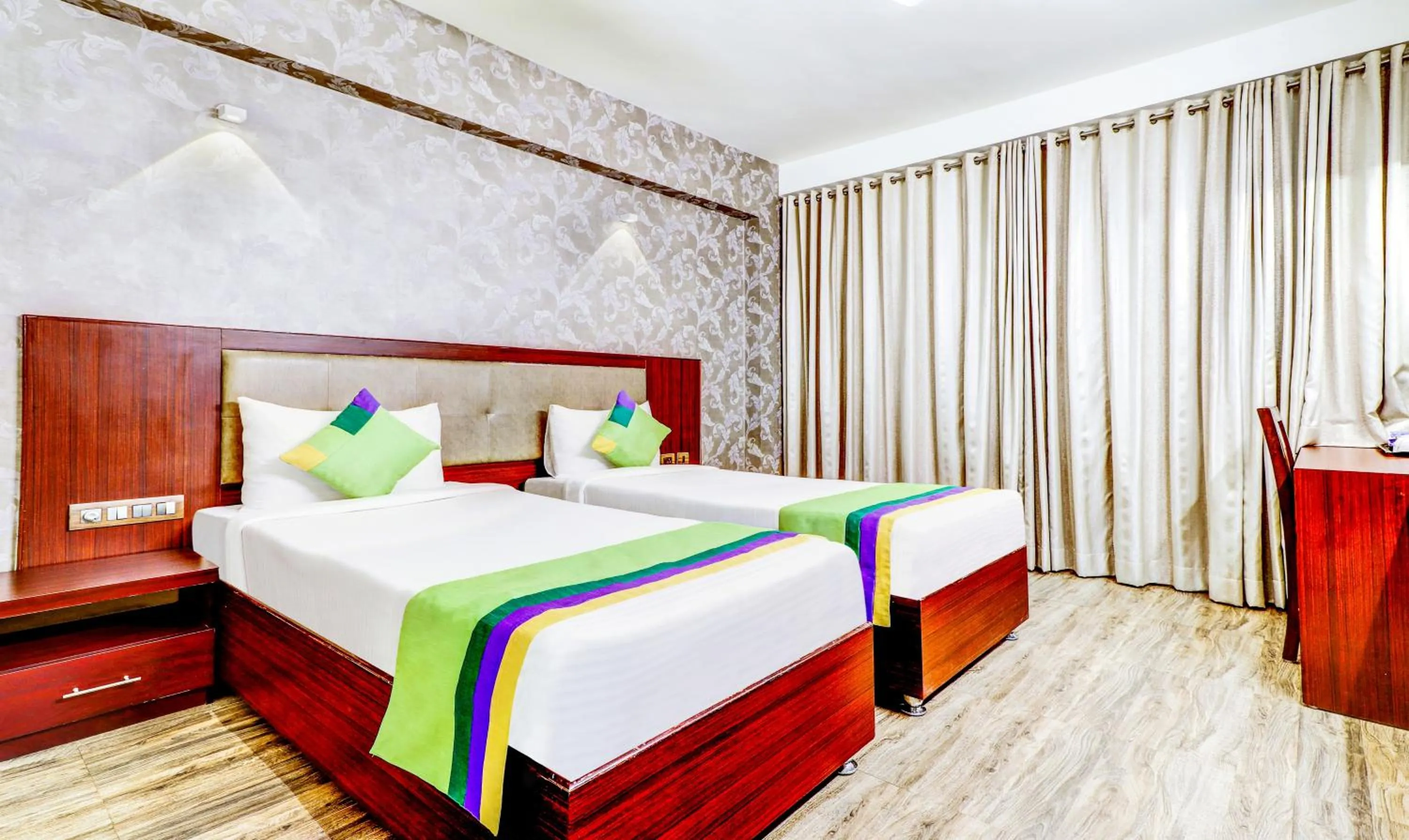 Photo of the whole room in Treebo Paul's Inn