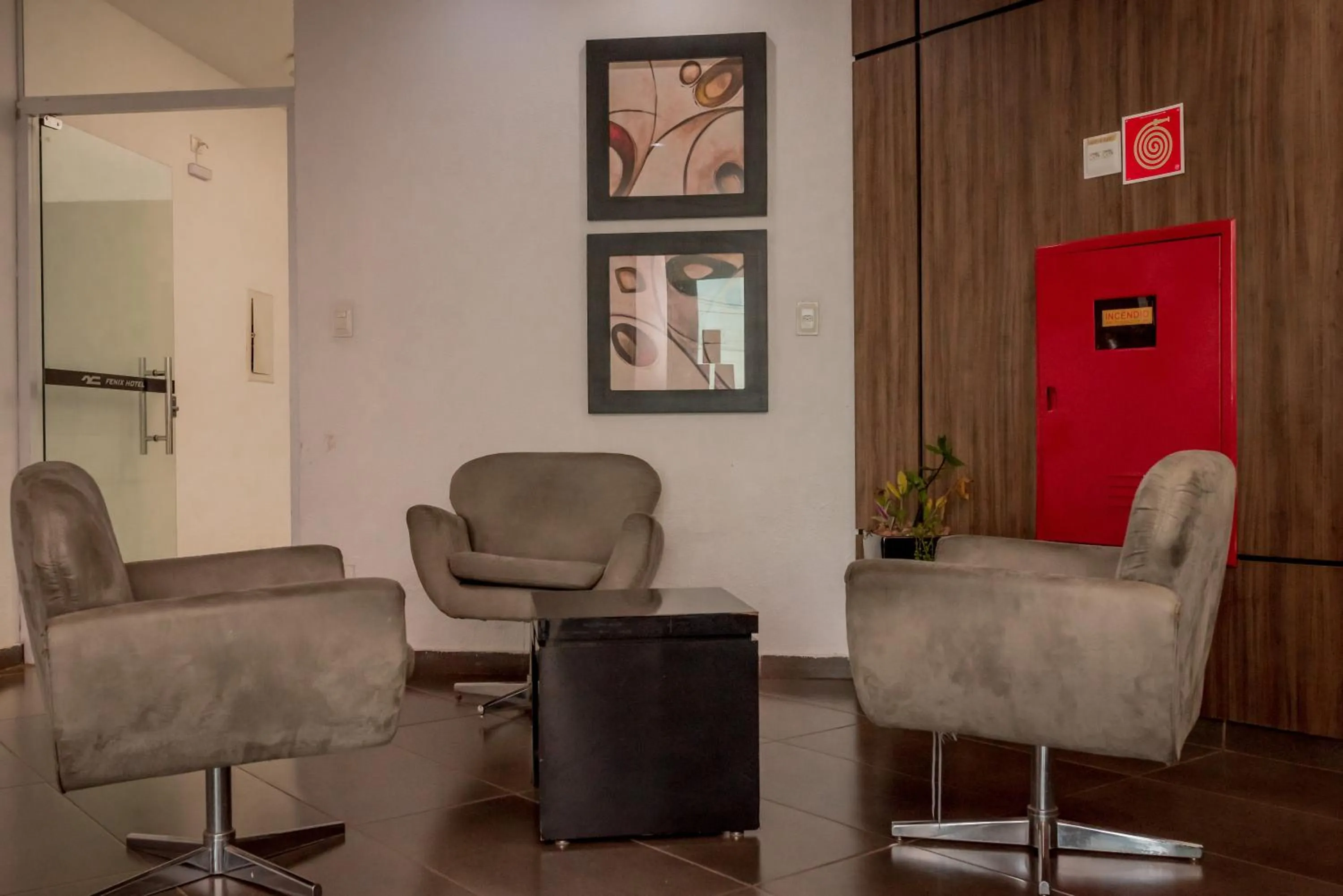 Lobby or reception in Fenix Hotel Araxá