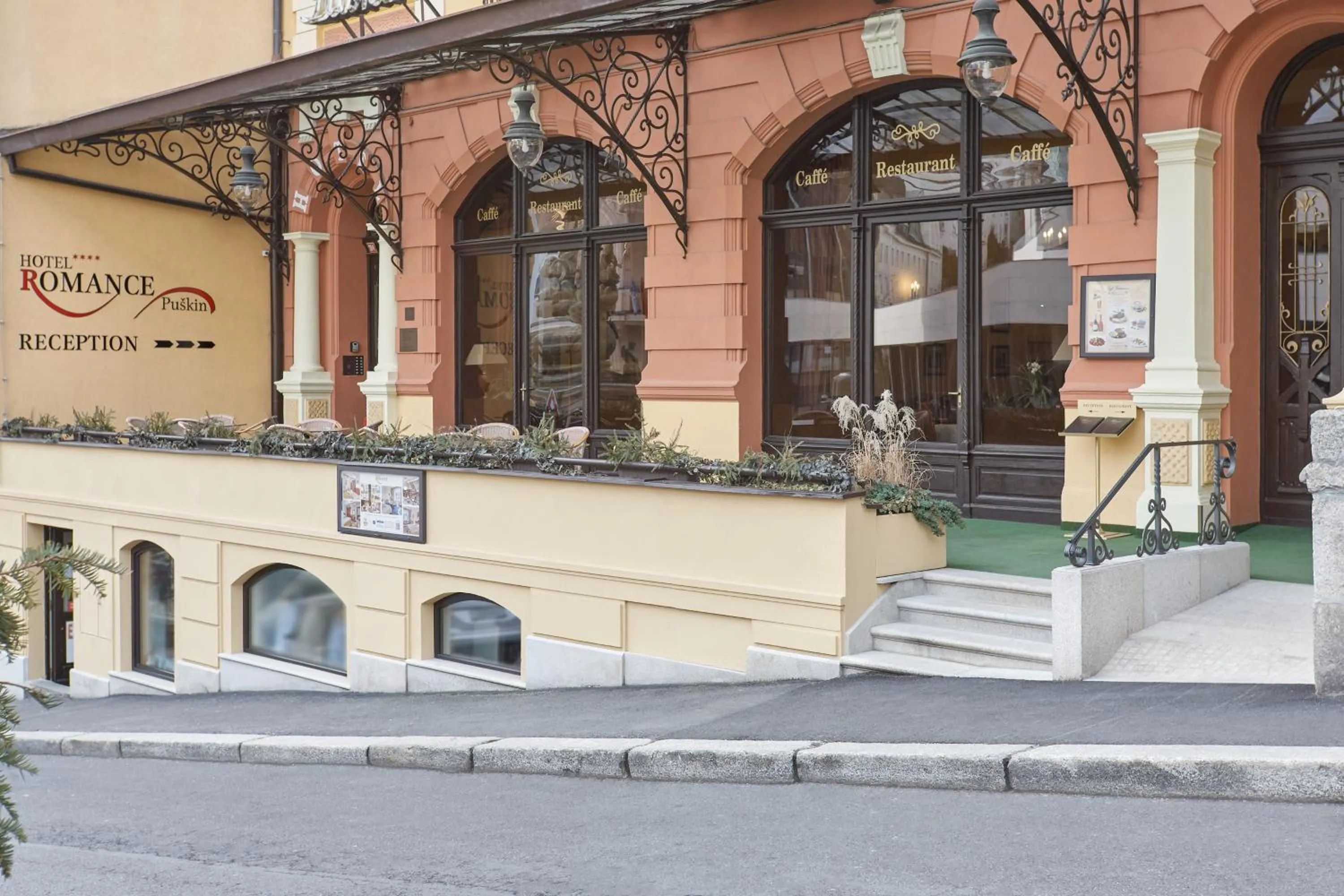 Property building in Hotel Romance