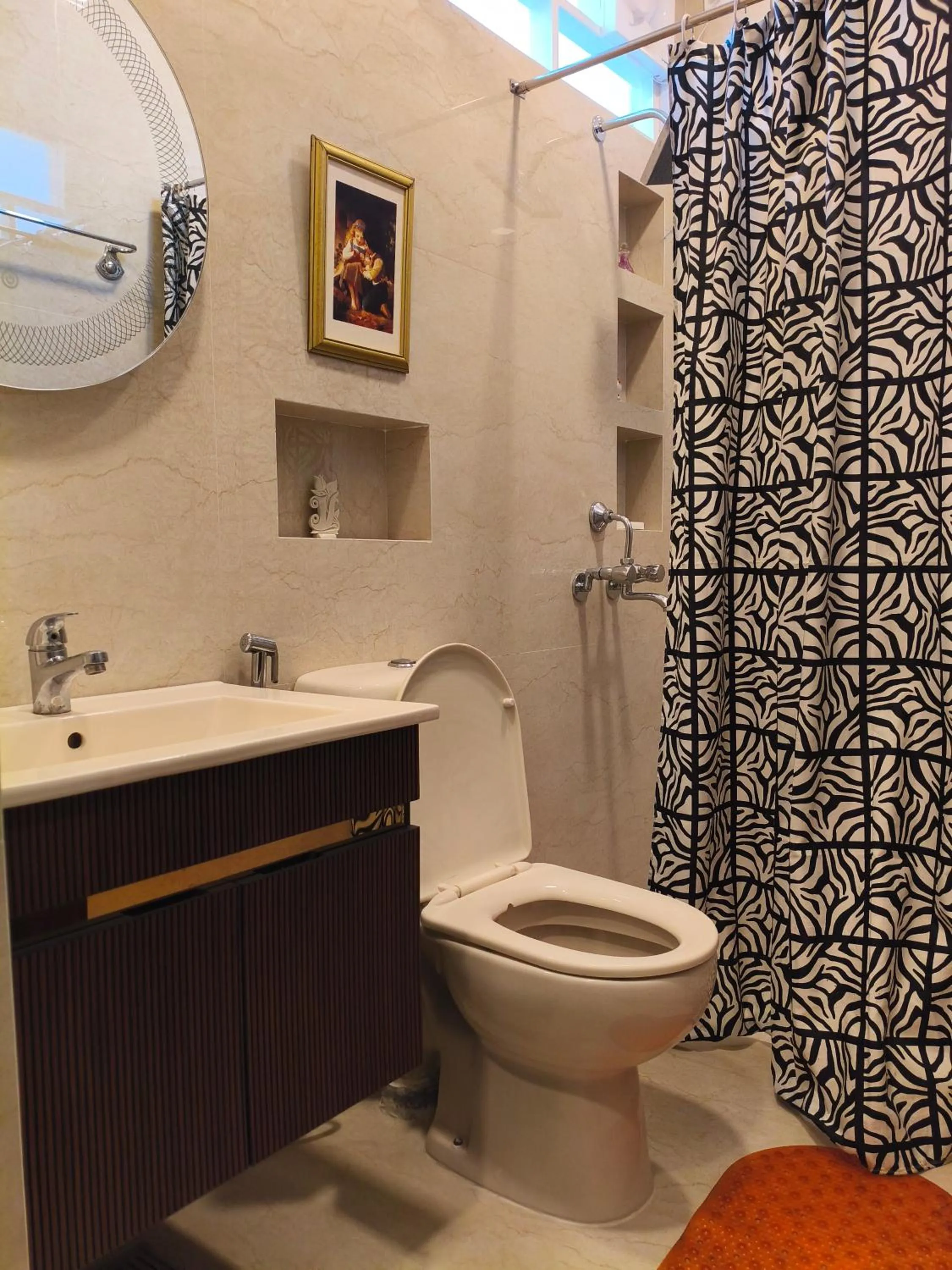 Bathroom in Vandana's Bed and breakfast