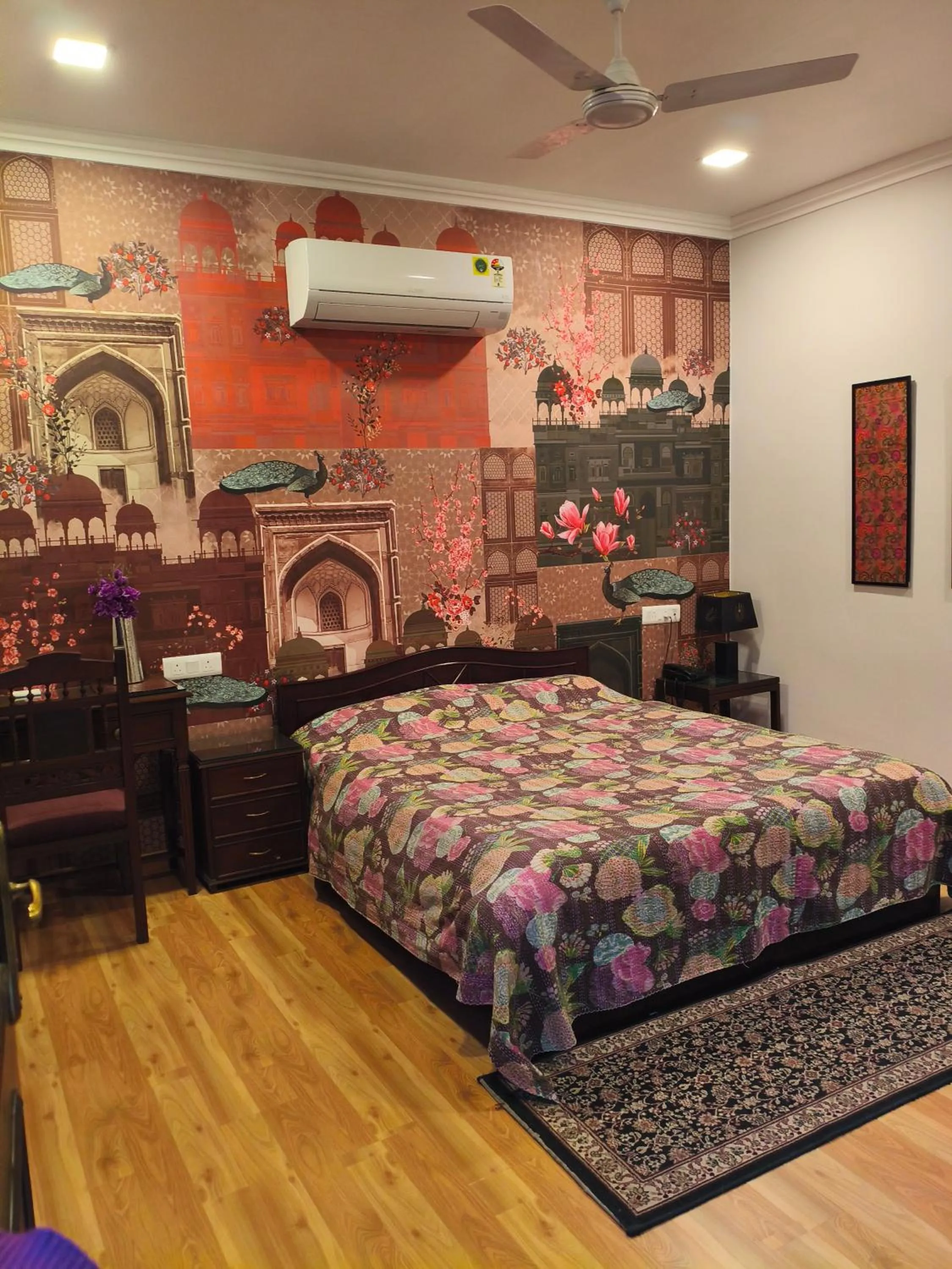 Bedroom, Bed in Vandana's Bed and breakfast