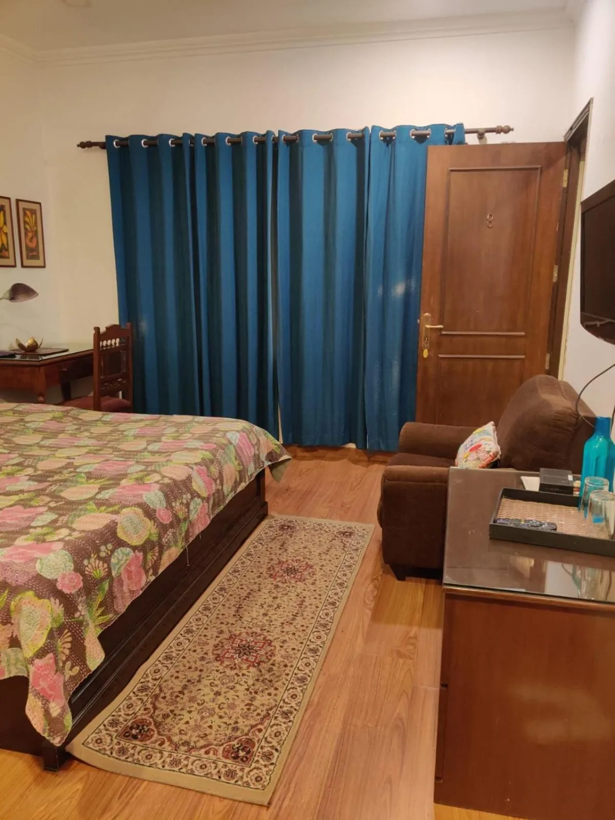 Bed in Vandana's Bed and breakfast