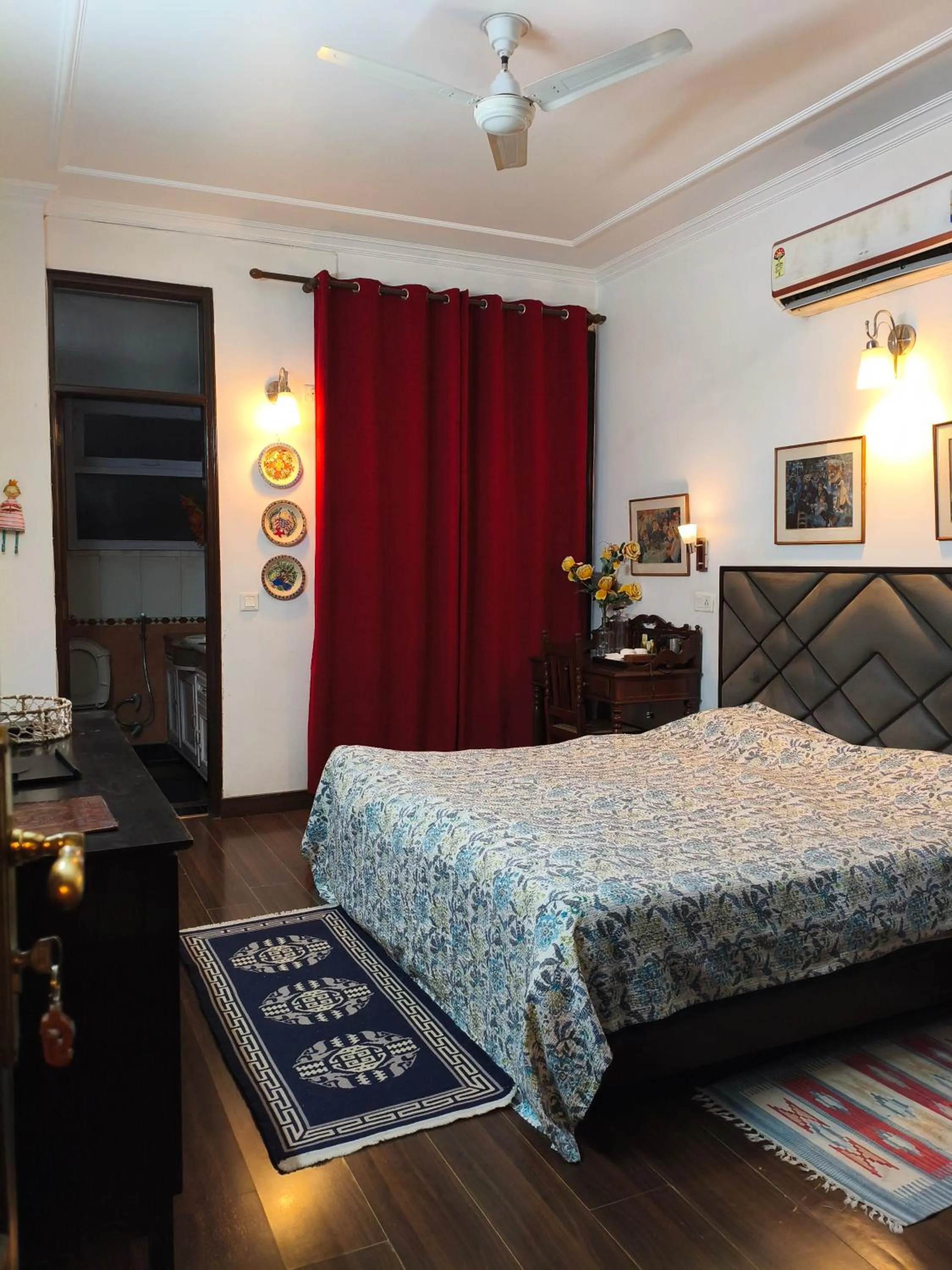 Bedroom, Bed in Vandana's Bed and breakfast