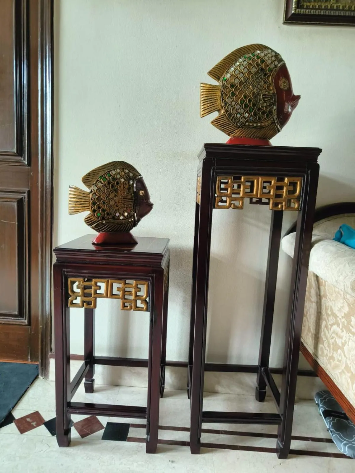 Decorative detail in Vandana's Bed and breakfast