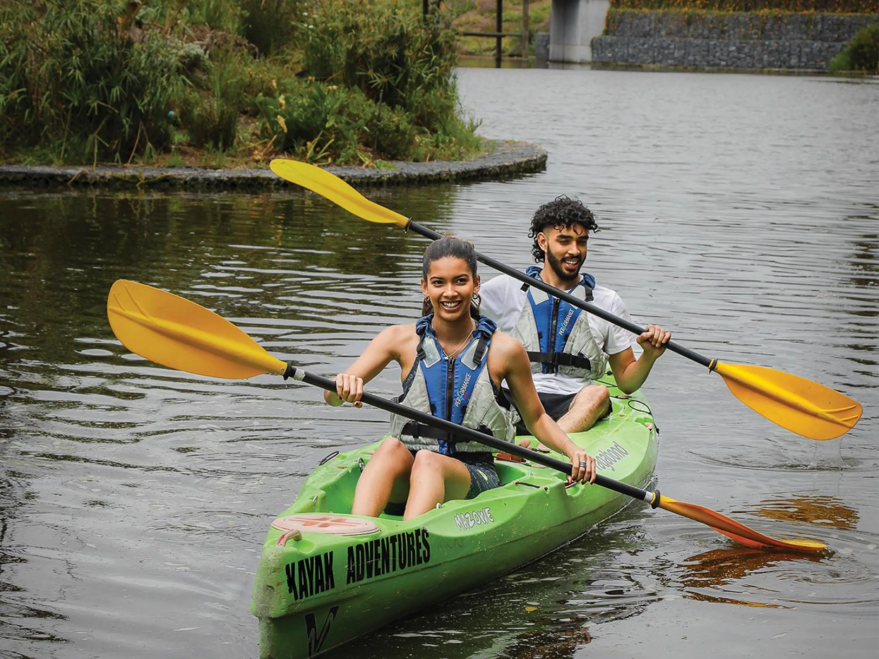 Canoeing in Century City Hotel Bridgewater