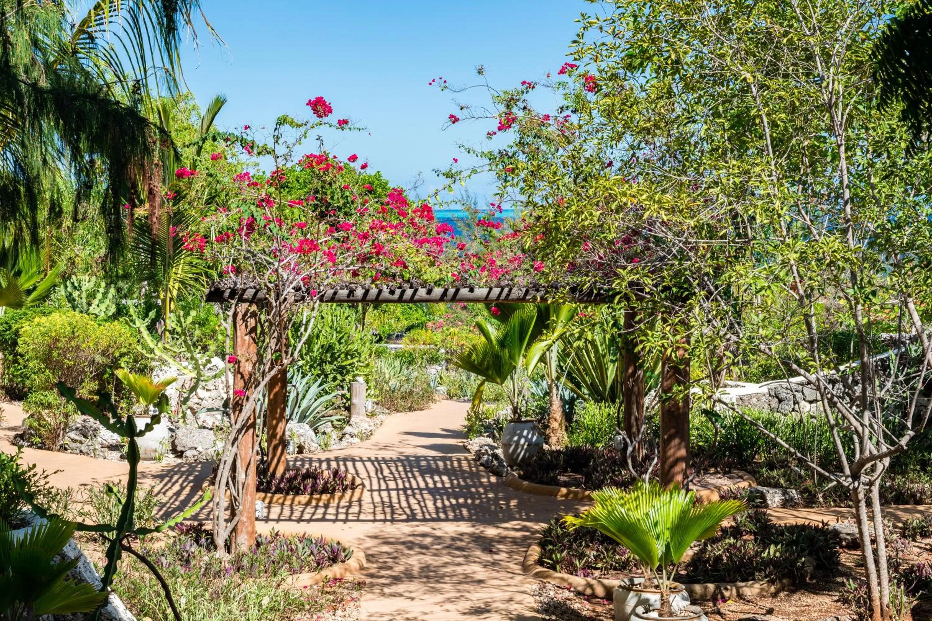Garden in Sunshine Marine Lodge