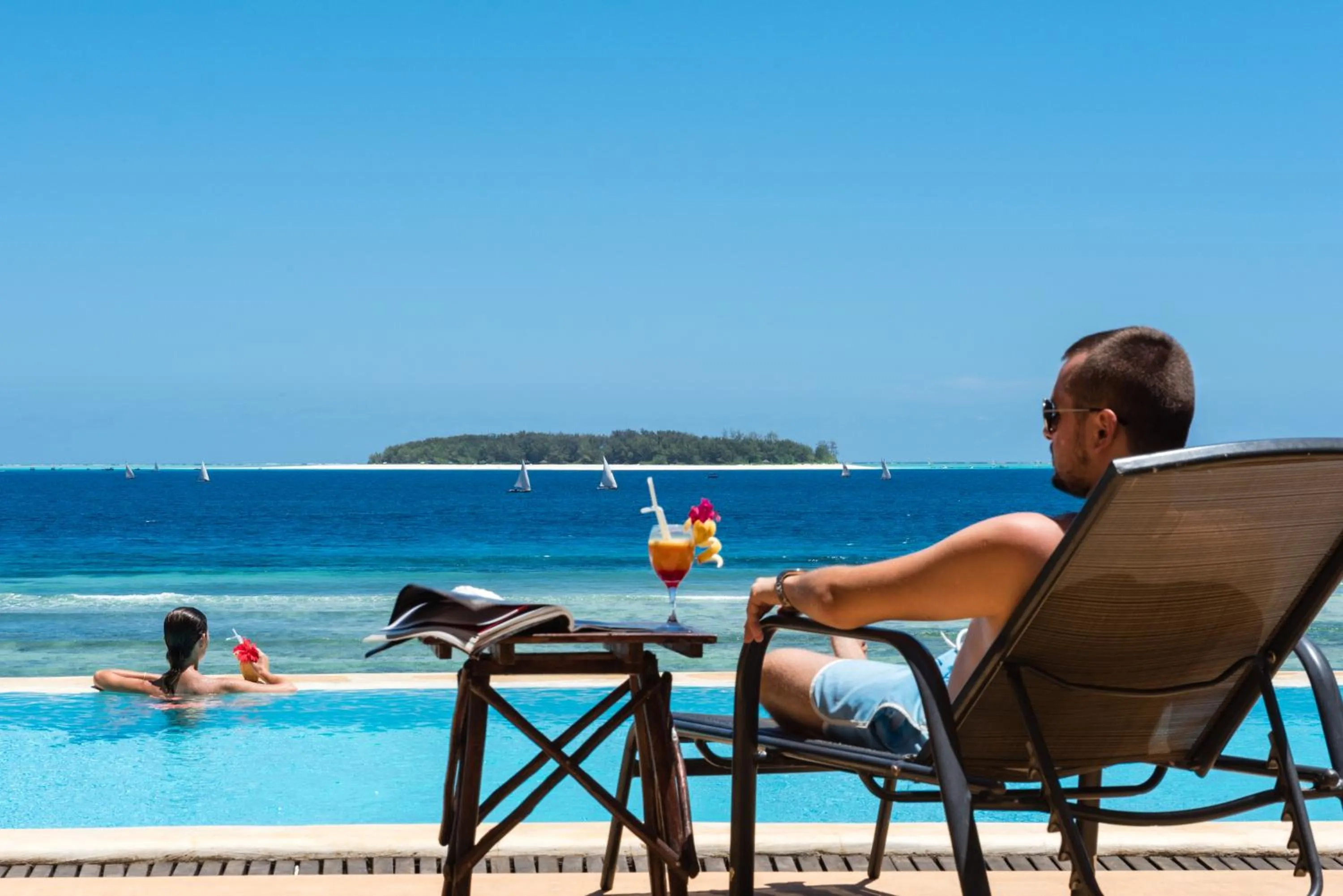 People in Sunshine Marine Lodge