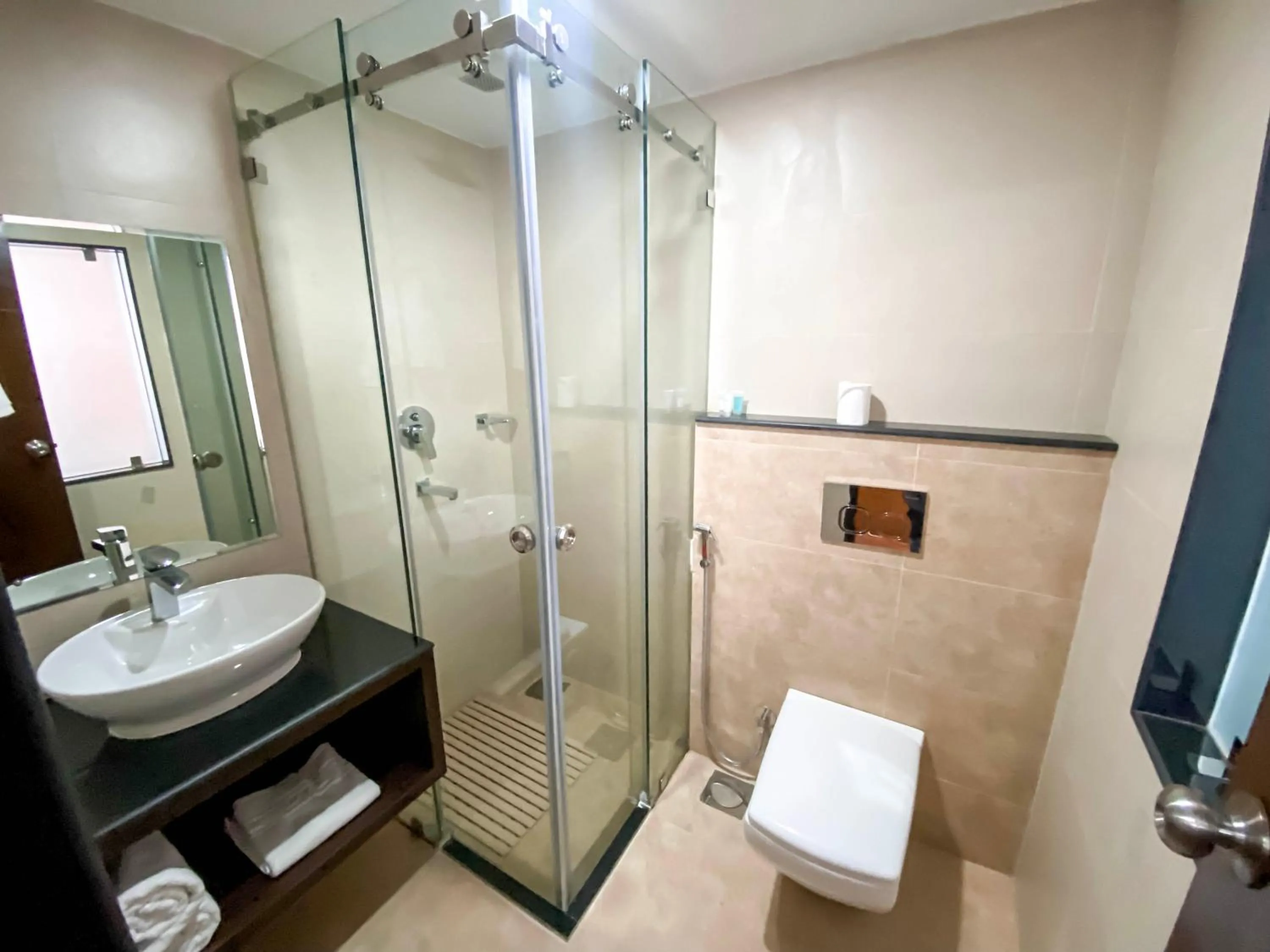 Toilet in Hotel Tradition and Spa