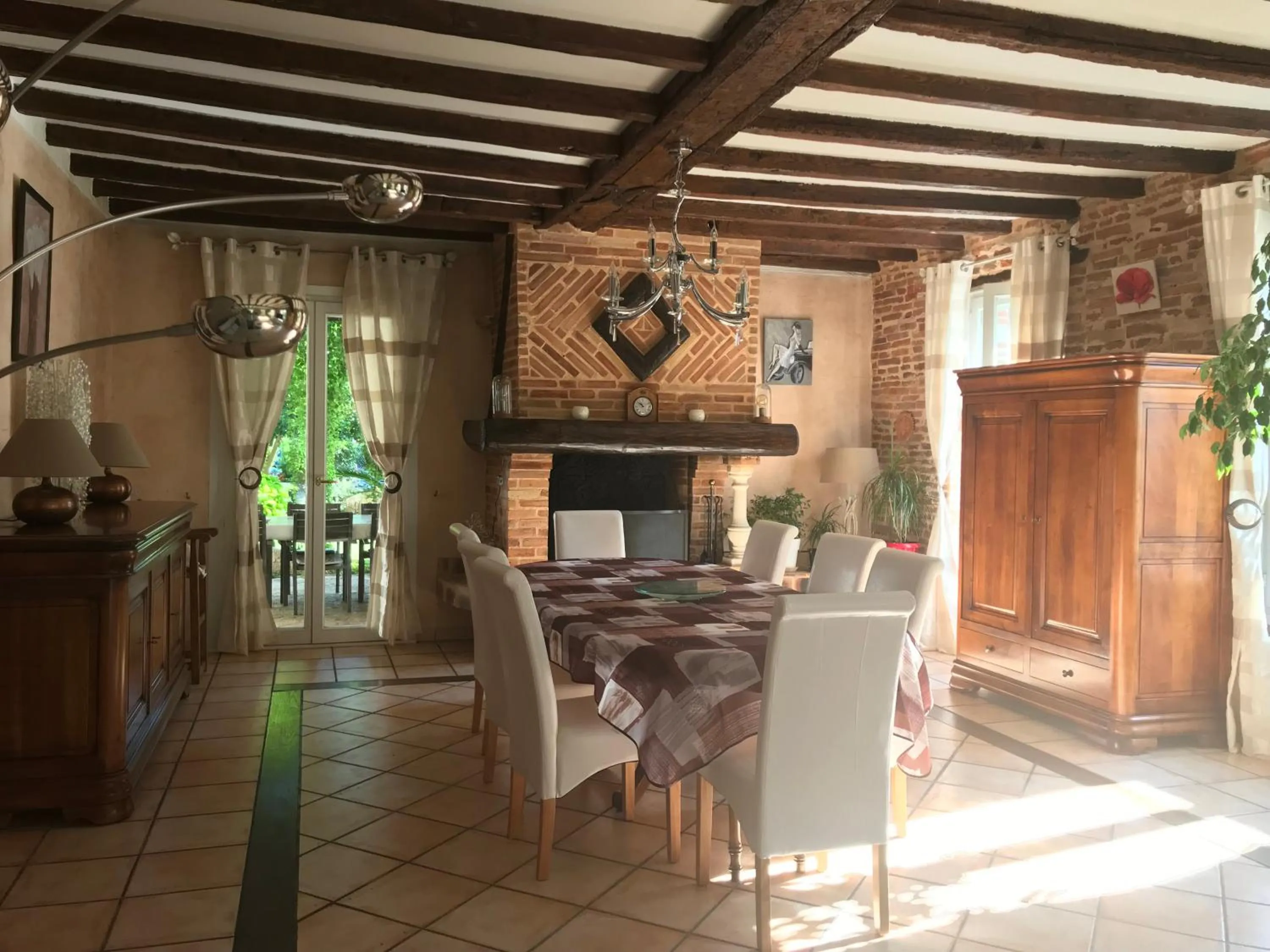 Lounge or bar in Chambres d'Hôtes Au Clos Saint Georges