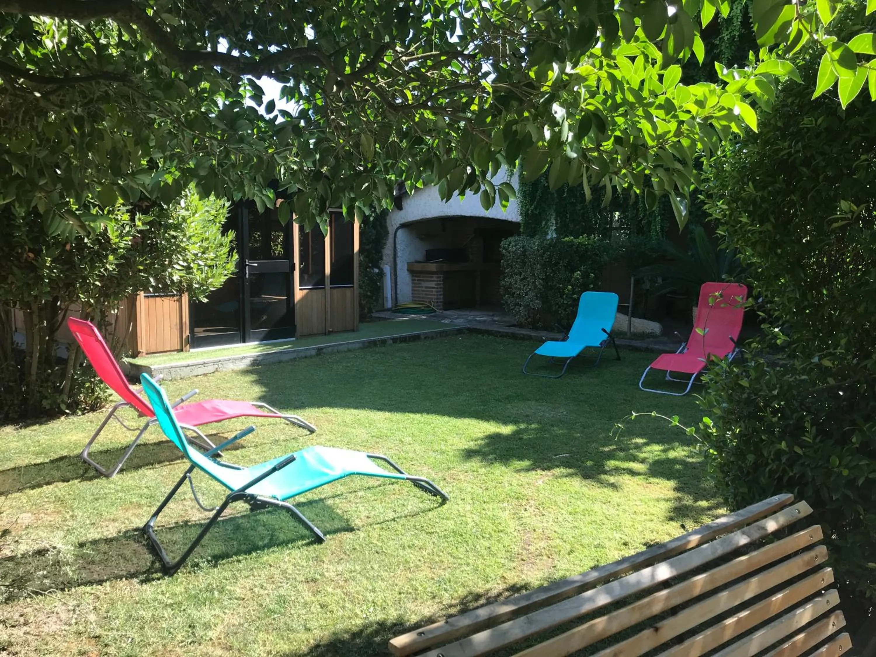 Garden in Chambres d'Hôtes Au Clos Saint Georges