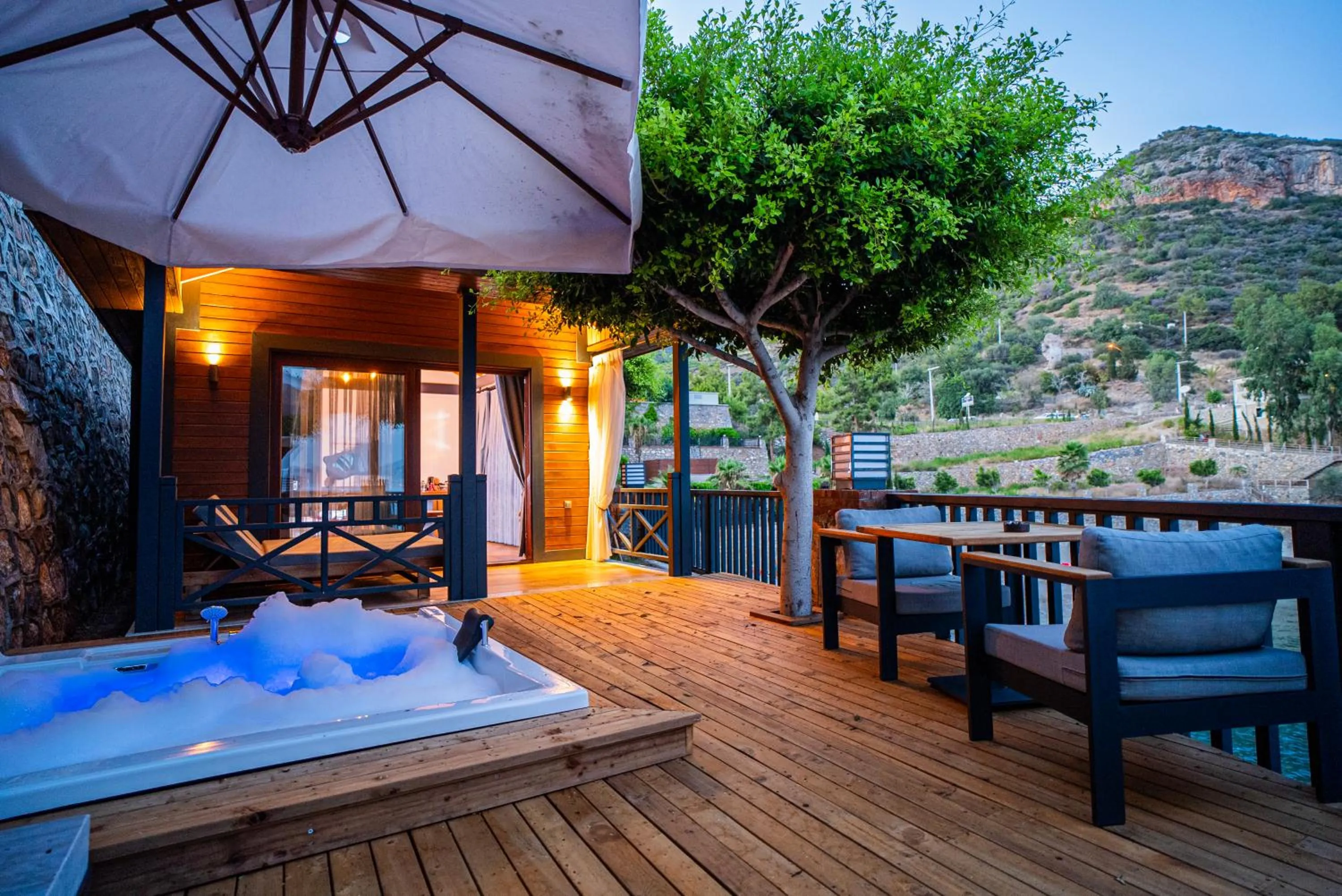 Patio in Porto Amore Club Hotel