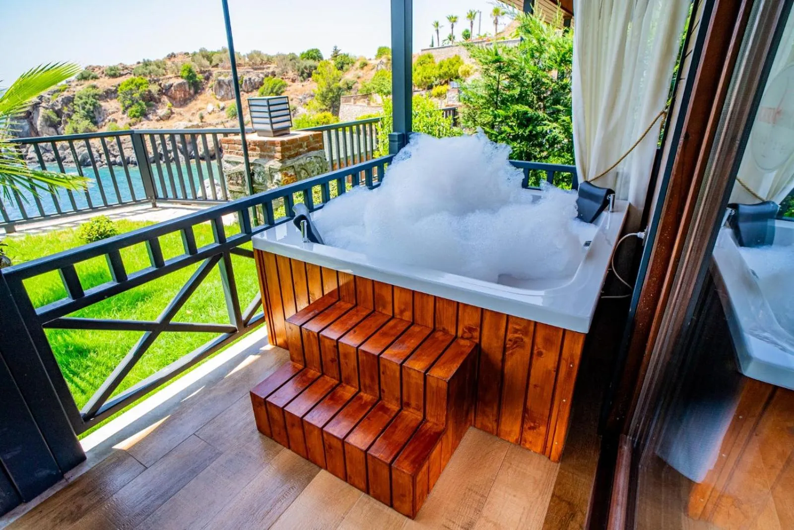 Patio in Porto Amore Club Hotel