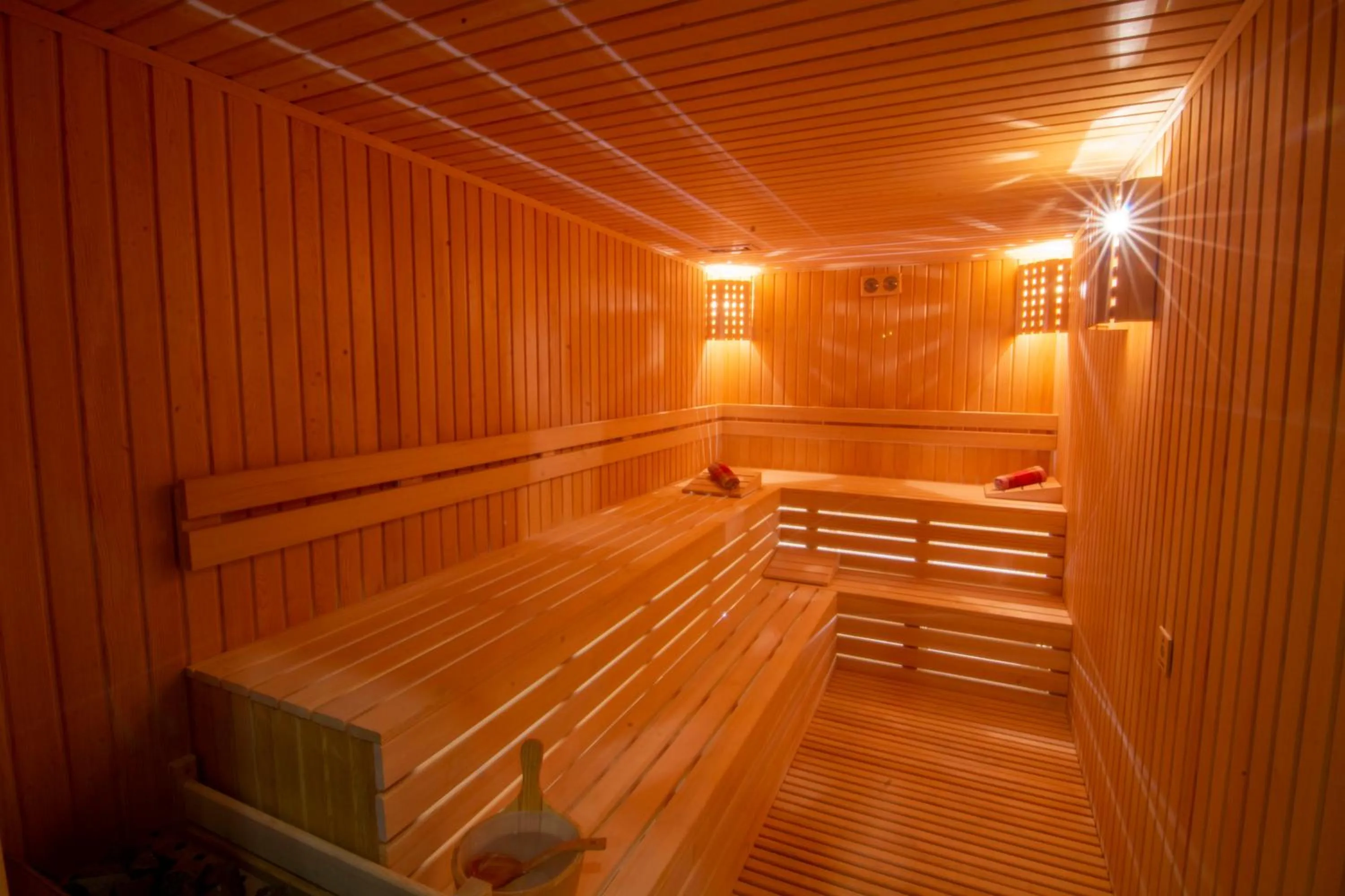 Sauna in Porto Amore Club Hotel