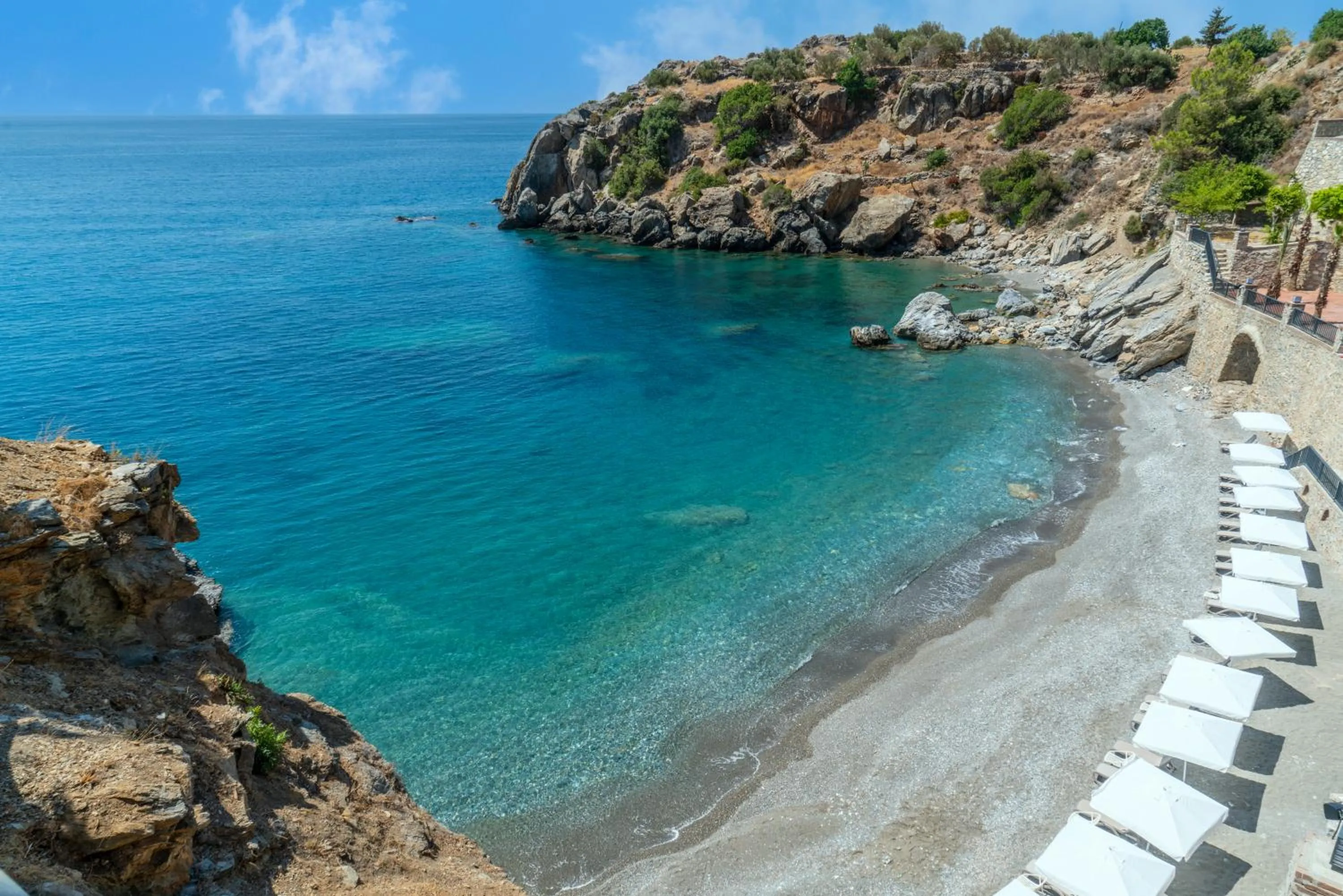 Beach in Porto Amore Club Hotel