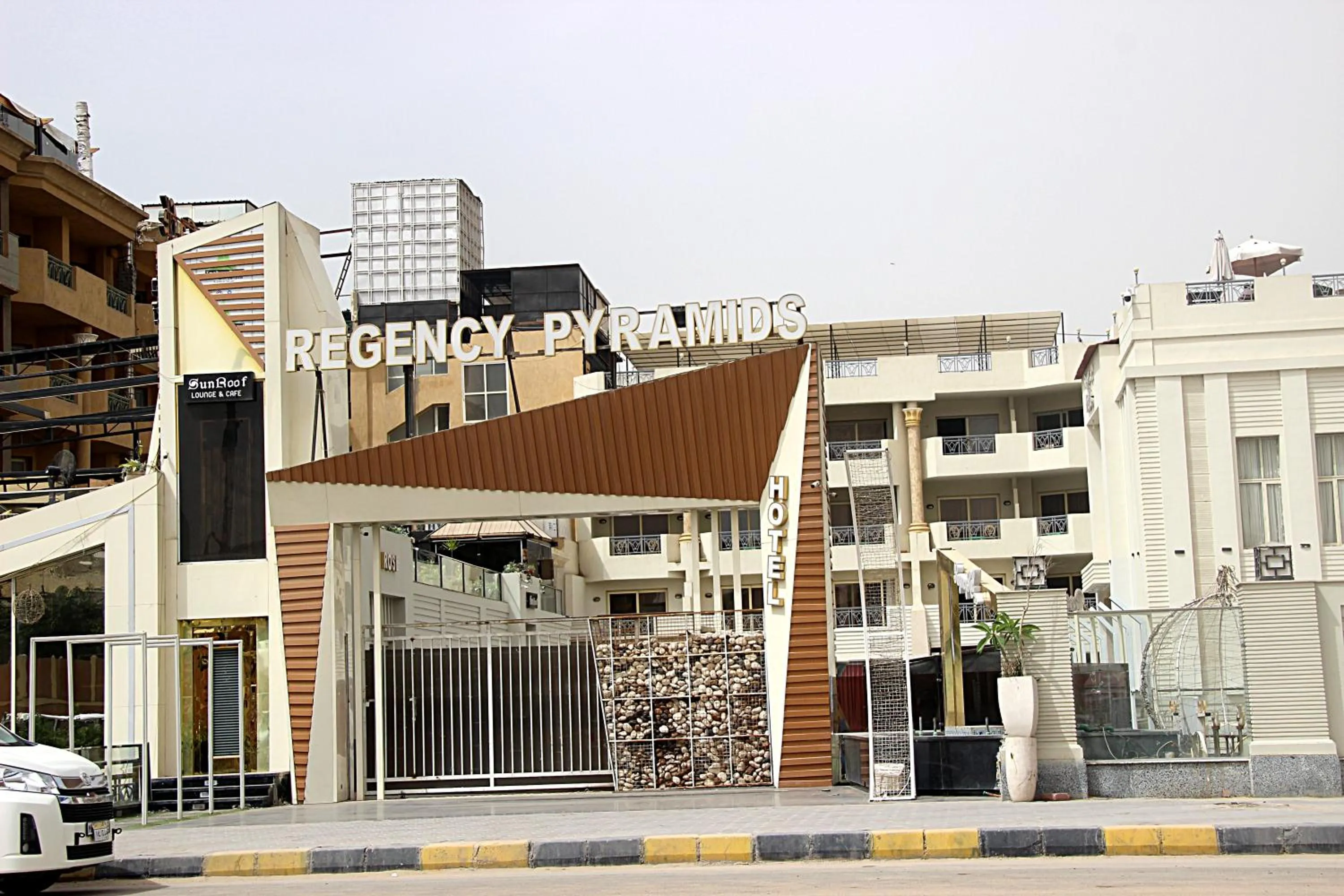 Property building in Regency Pyramids Hotel