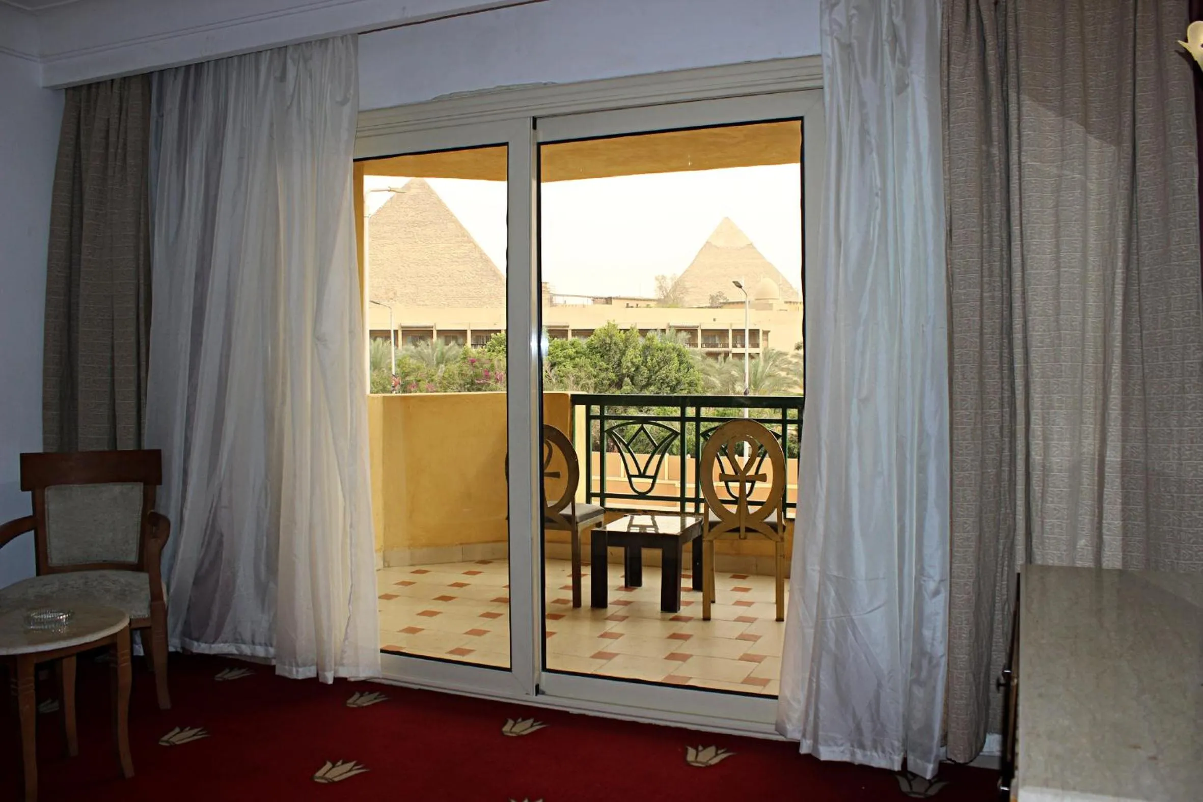 Balcony/Terrace in Regency Pyramids Hotel