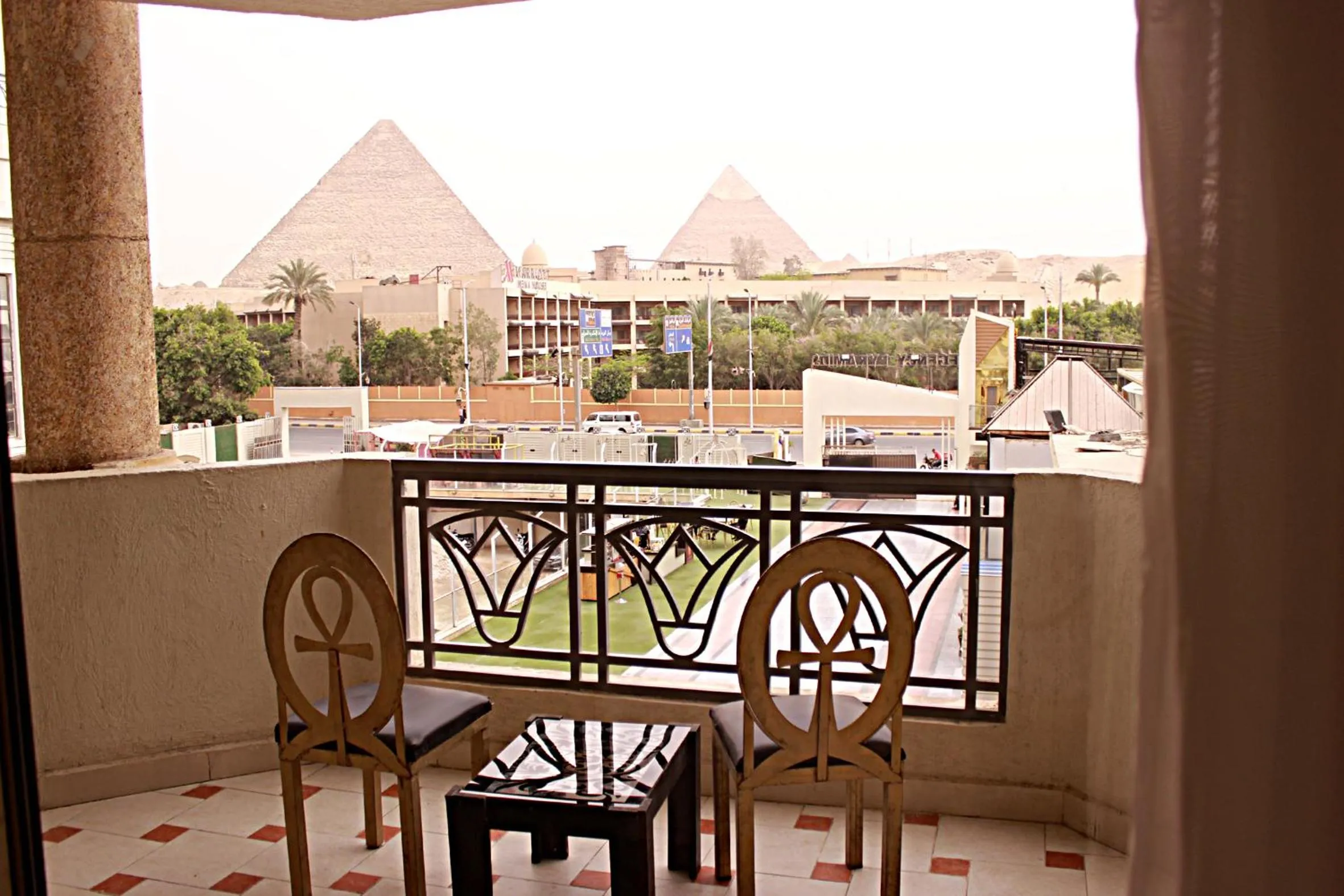 Balcony/Terrace in Regency Pyramids Hotel