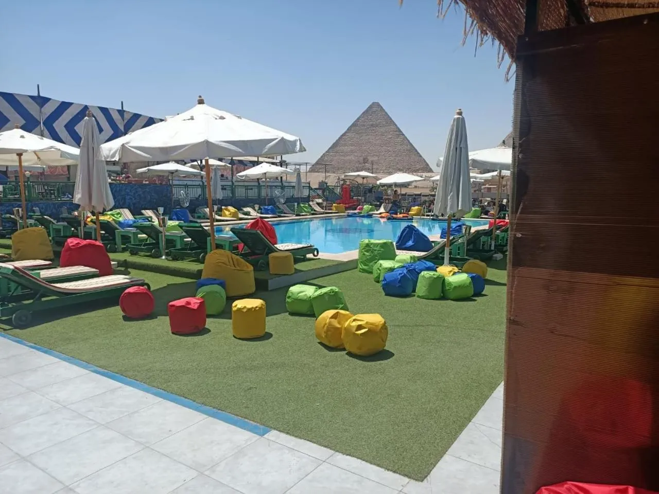 Swimming pool in Regency Pyramids Hotel