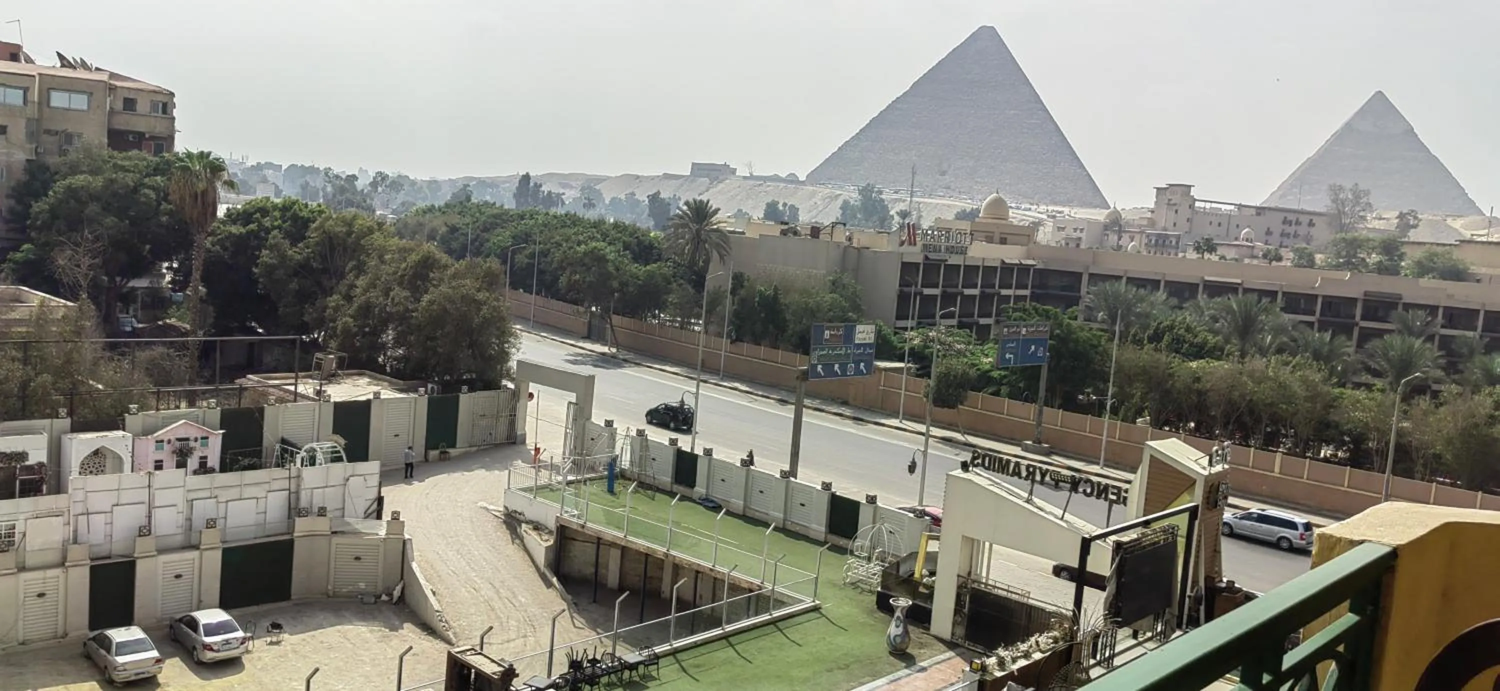Nearby landmark in Regency Pyramids Hotel