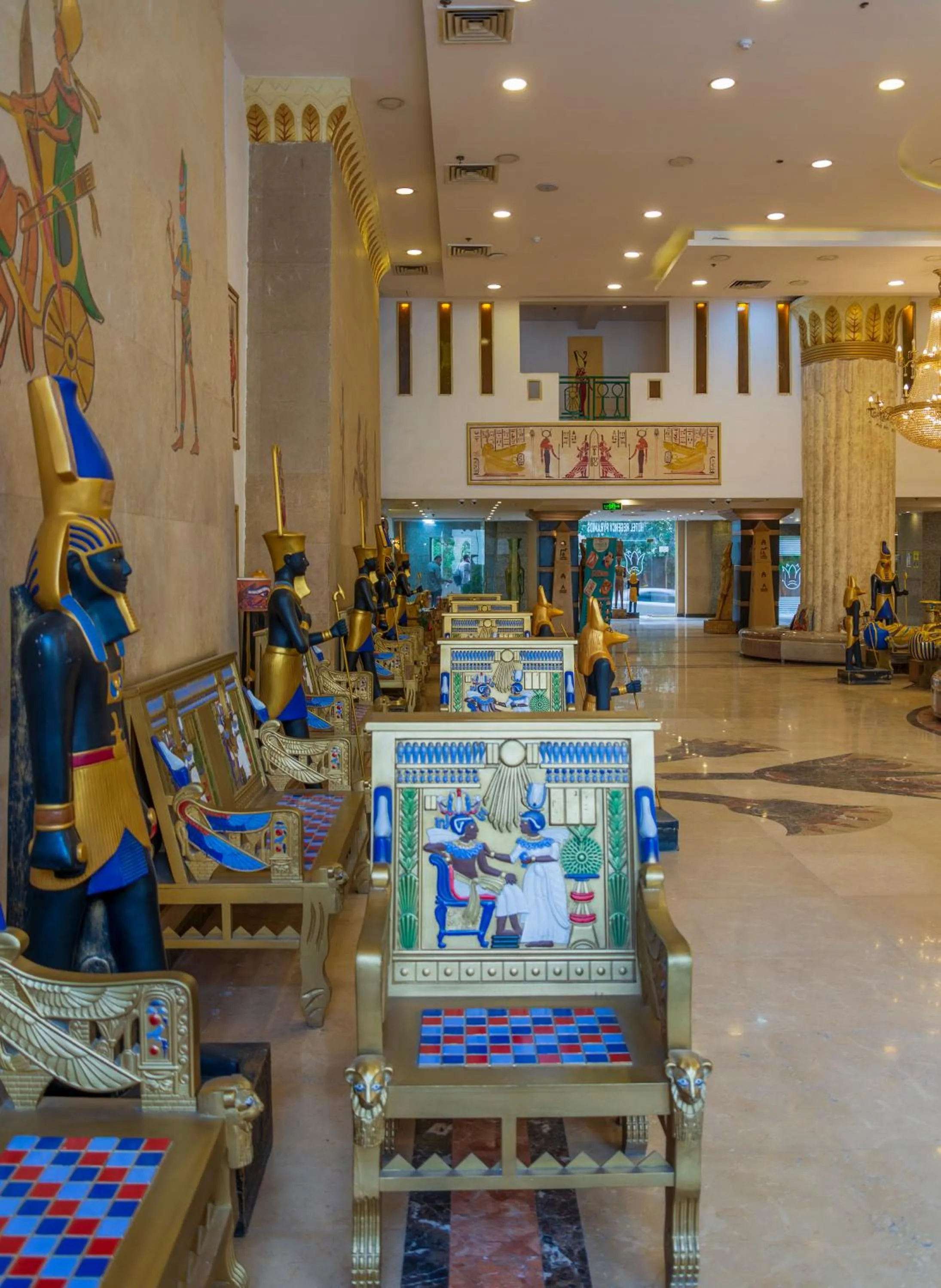 Lobby or reception in Regency Pyramids Hotel