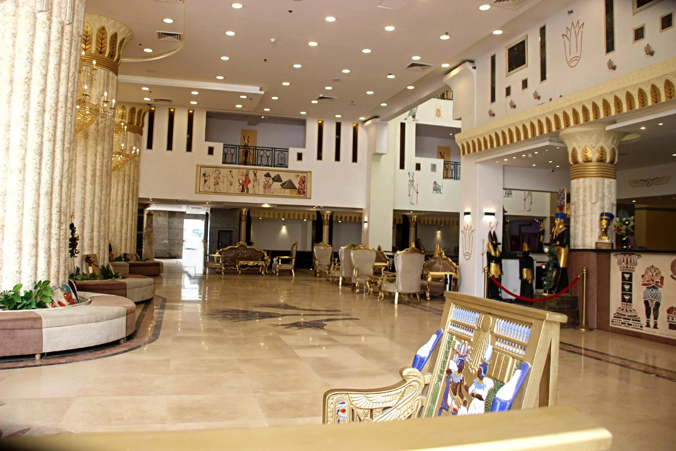 Lobby or reception in Regency Pyramids Hotel
